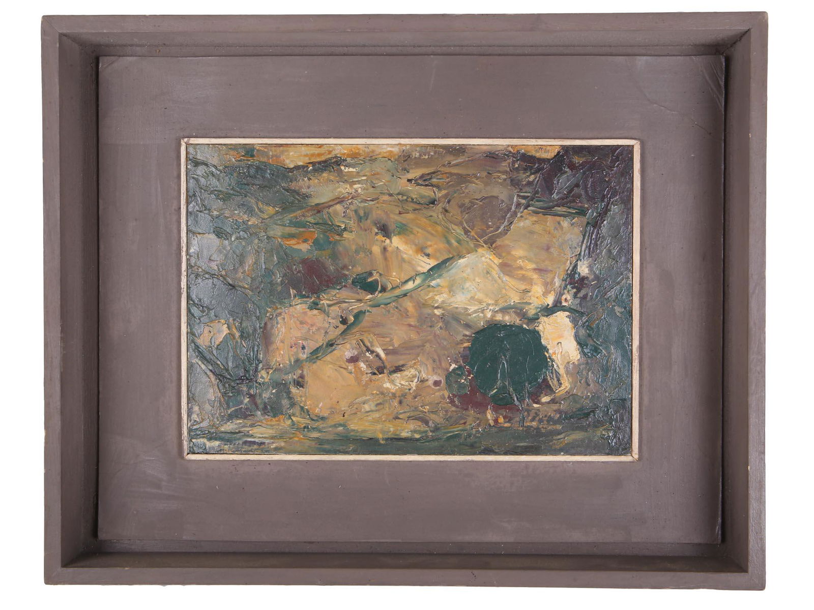 GEORGIAN ABSTRACT OIL PAINTING BY PYOTR BLETKIN (1 of 5)