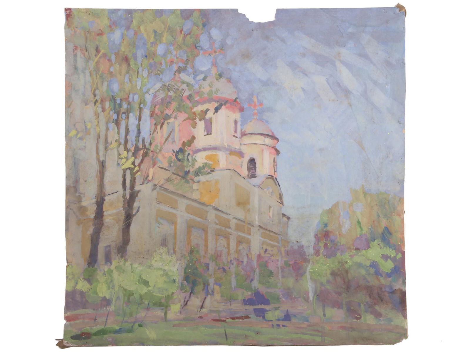 RUSSIAN WATERCOLOR PAINTING BY RUDOLF YAKHENKO (1 of 7)