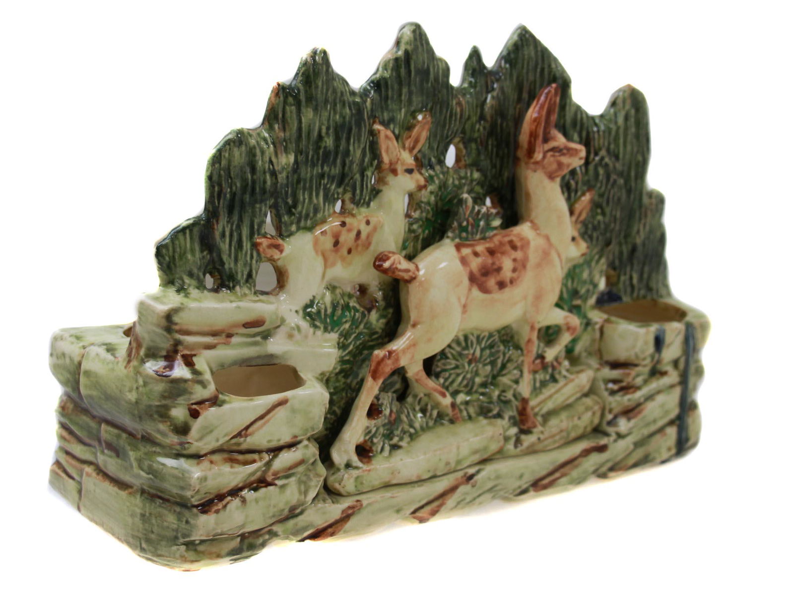 A VINTAGE AMERICAN MCCOY CERAMIC PLANTER (1 of 9)