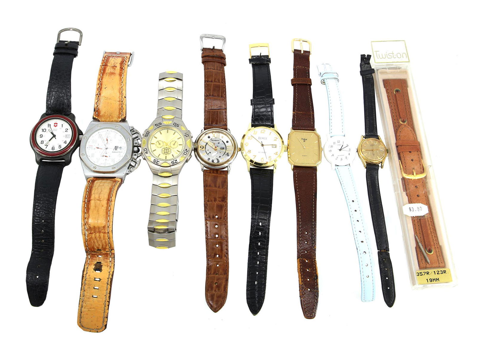 COLLECTION OF NINE VINTAGE WRIST WATCHES (1 of 6)