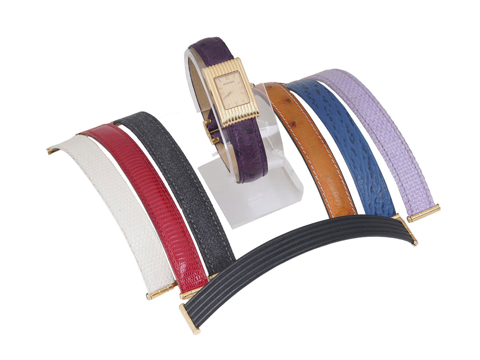 VINTAGE BOUCHERON REFLET GOLD QUARTZ WOMEN WATCH (1 of 8)