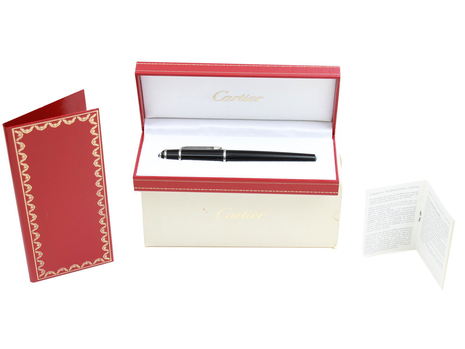 AN ORIGINAL VINTAGE BOXED CARTIER PEN (1 of 12)