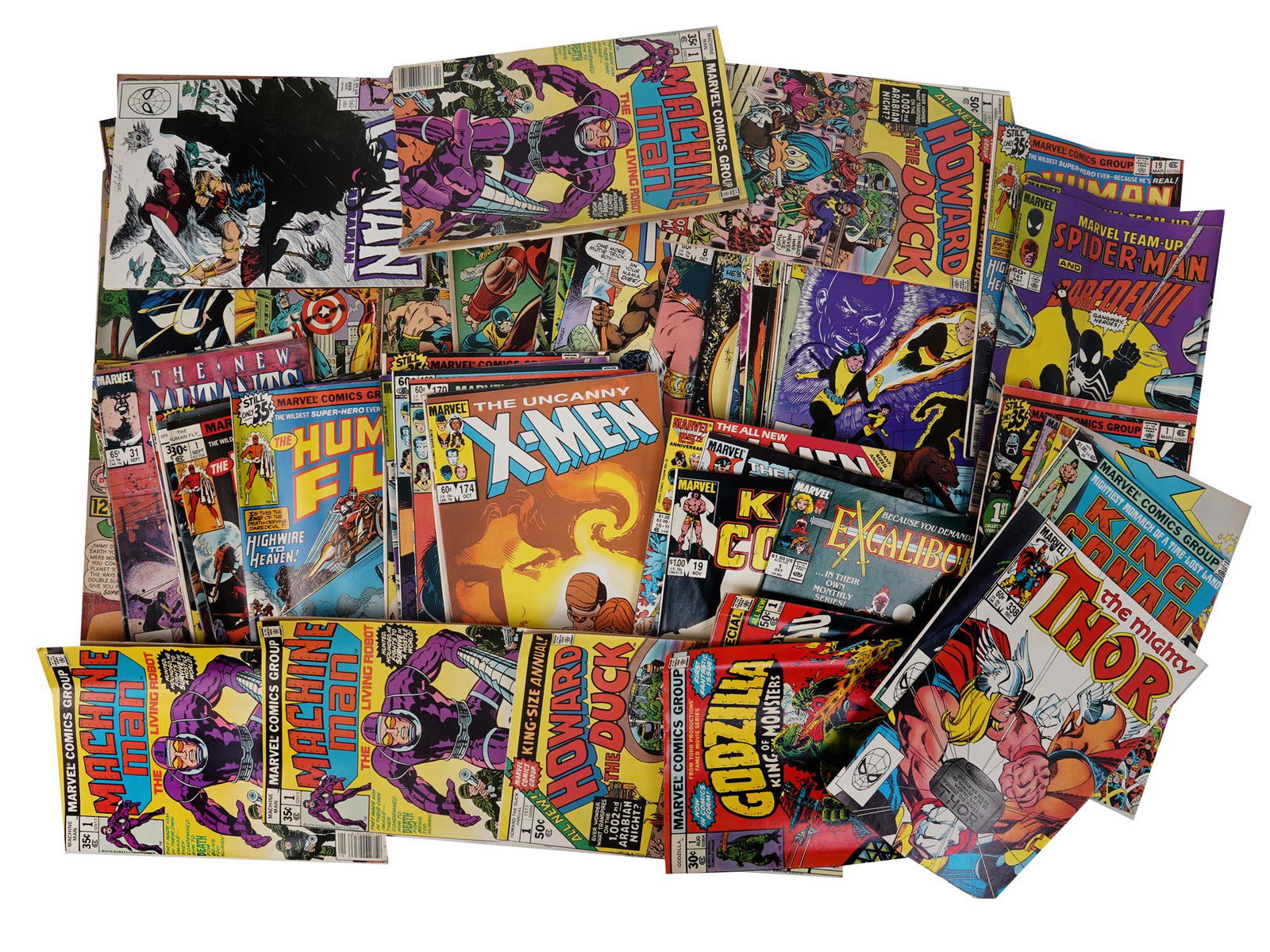 A COLLECTIBLE DC COMICS AND MARVEL MAGAZINES (1 of 4)