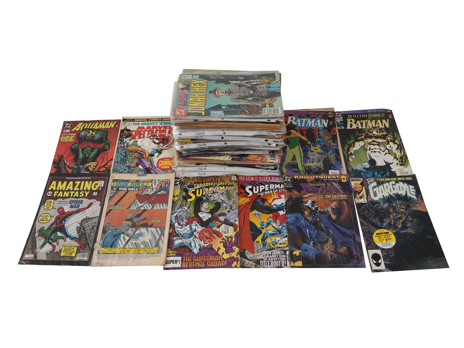 A VINTAGE DC COMICS AND MARVEL MAGAZINE ISSUES (1 of 4)