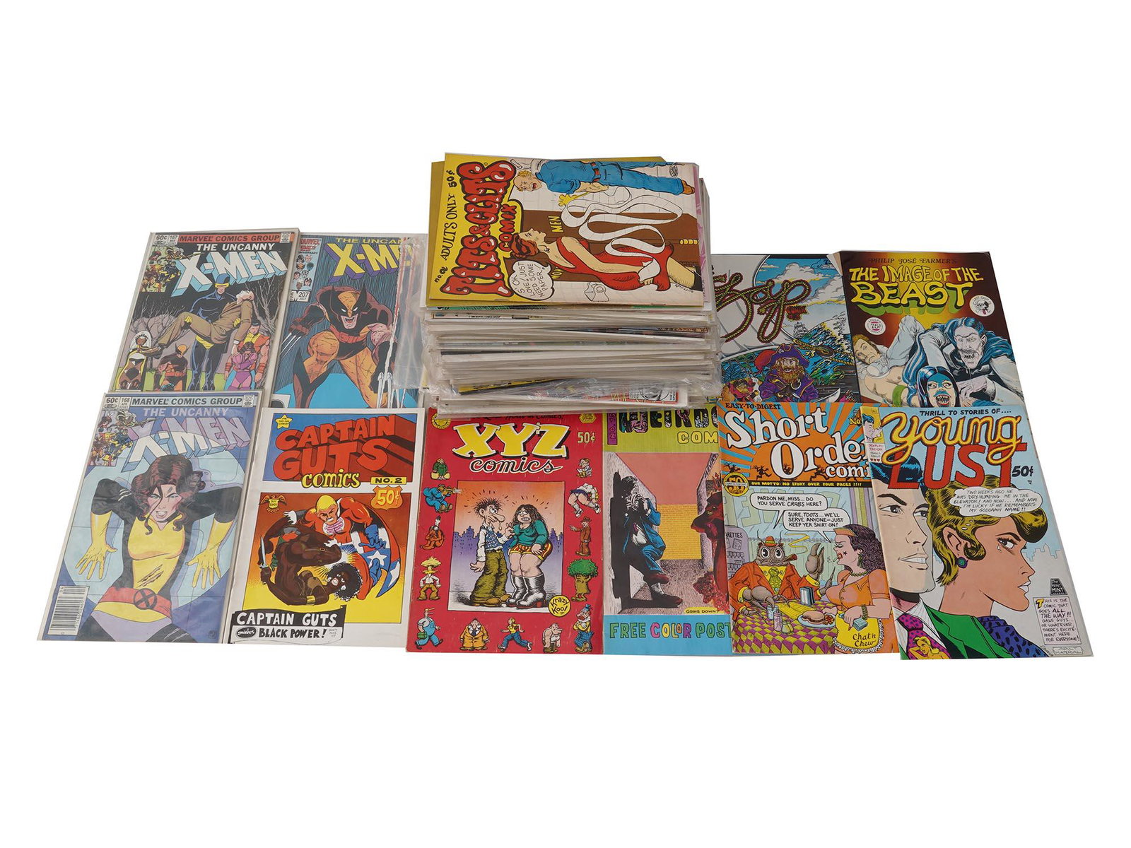 A VINTAGE DC COMICS AND MARVEL MAGAZINE ISSUES (1 of 4)