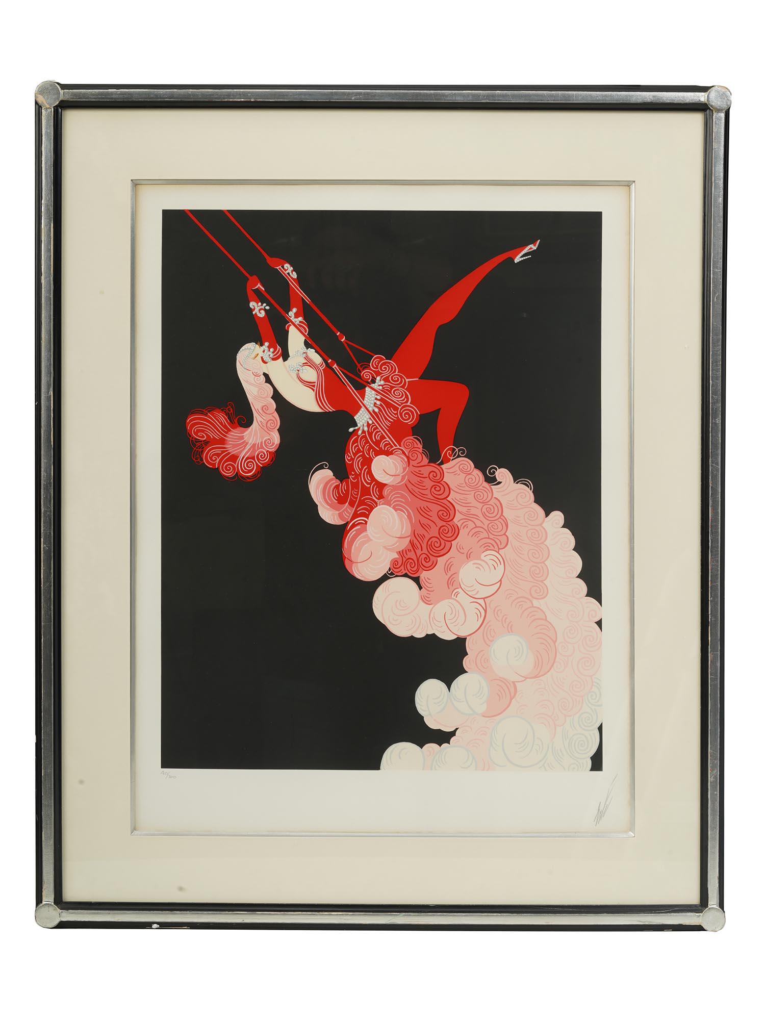 RUSSIAN FRENCH SILKSCREEN BY ERTE ROMAIN TIRTOFF (1 of 6)