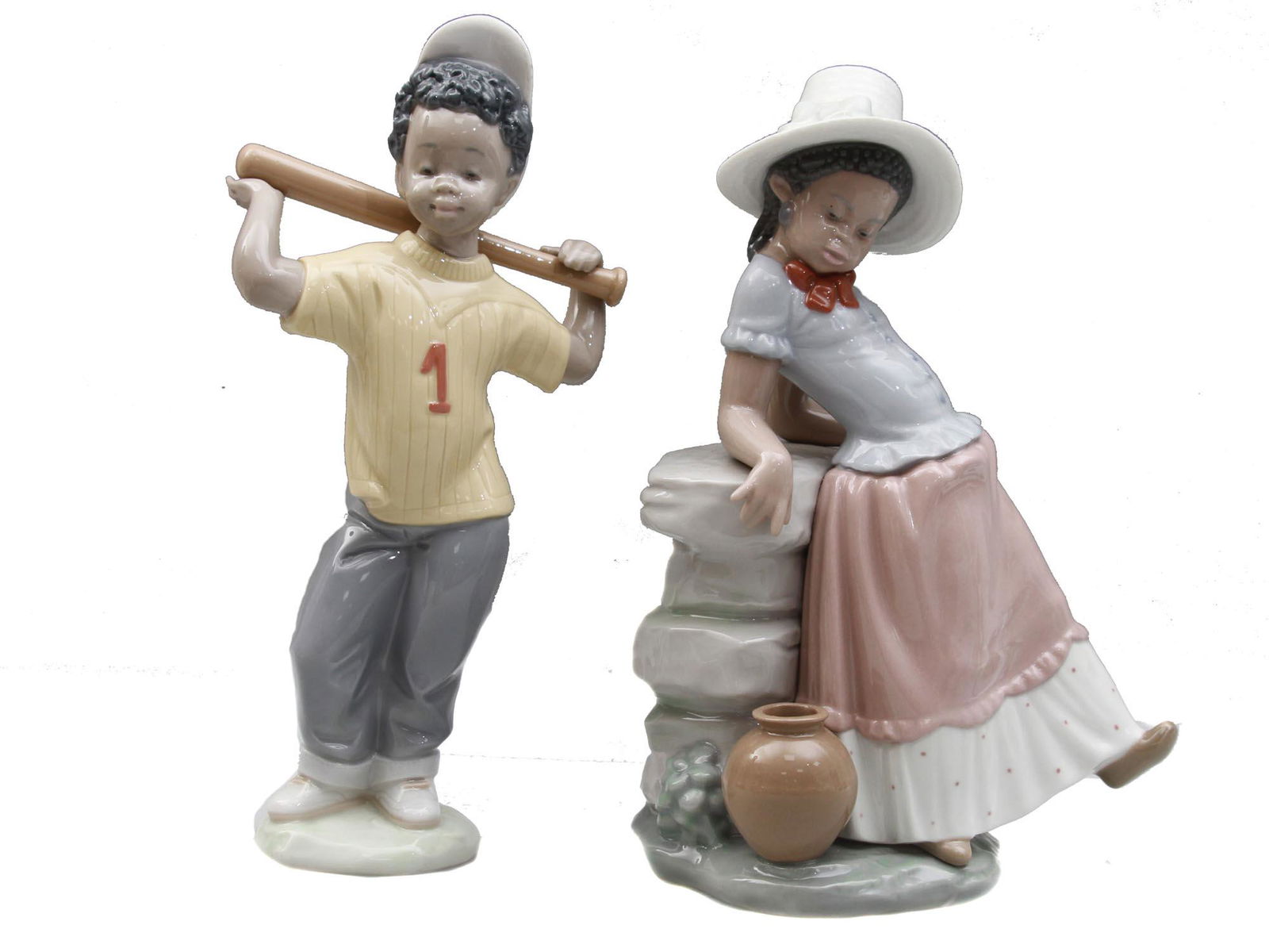 SPANISH LLADRO PORCELAIN FIGURINES VINTAGE PIECES (1 of 8)