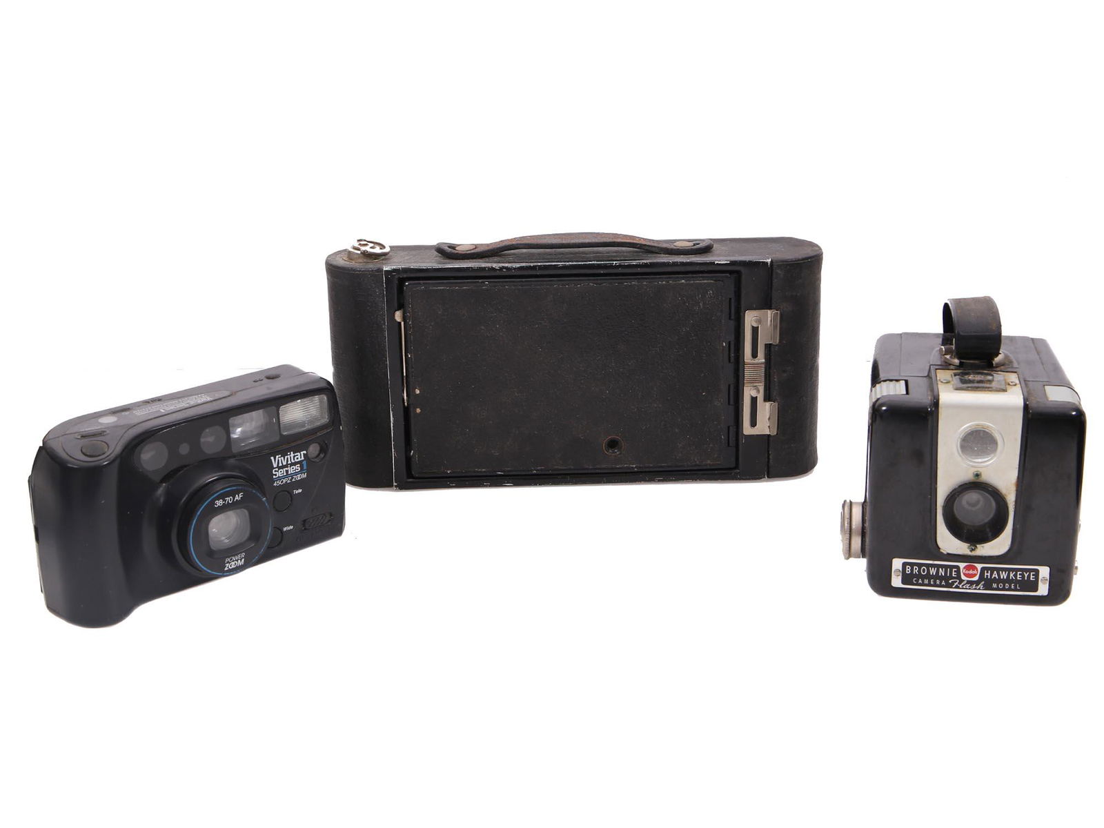 A SET OF ASSORTED VINTAGE CAMERAS (1 of 10)