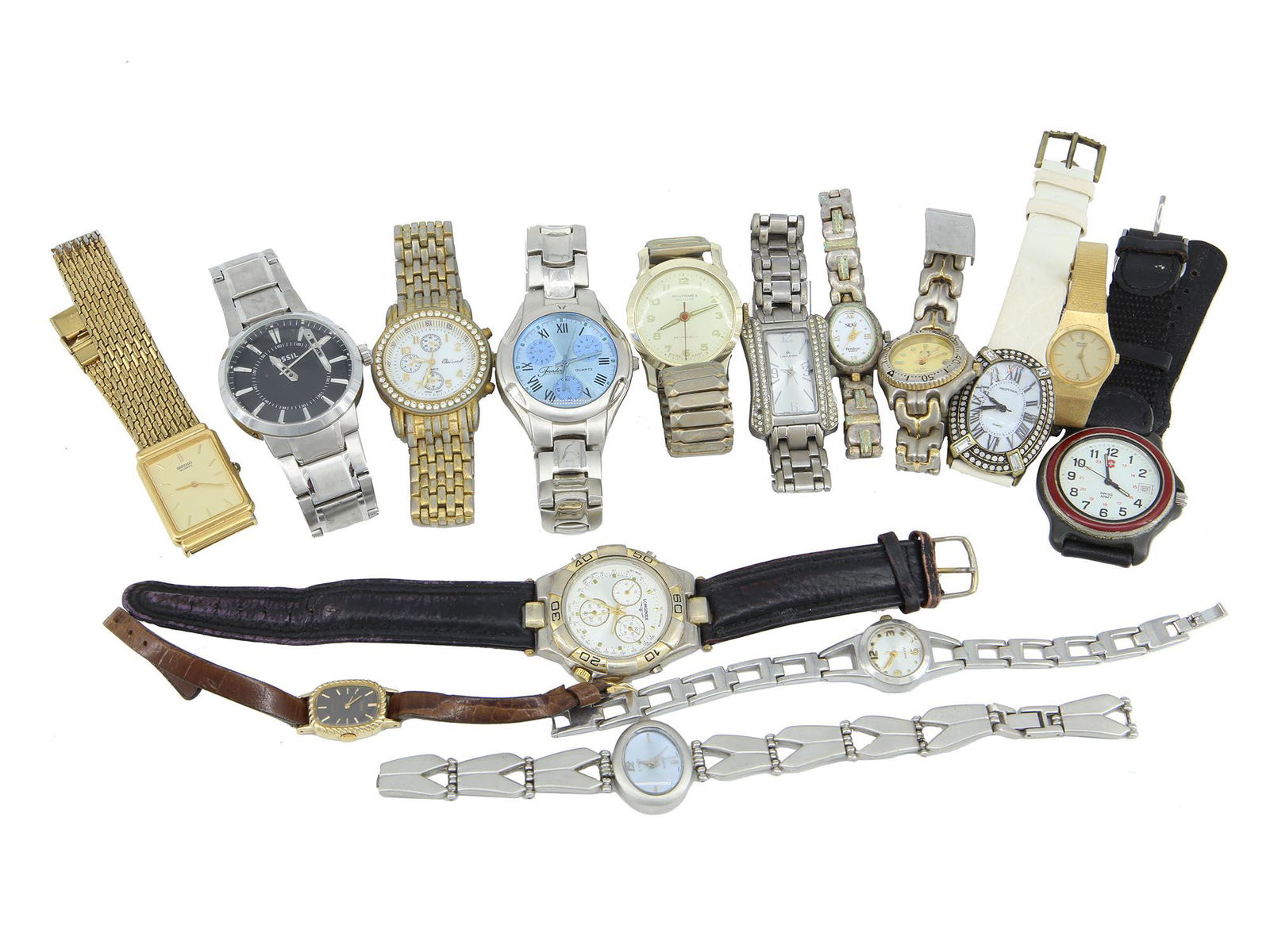 LARGE COLLECTION OF VINTAGE MODERN WRIST WATCHES (1 of 4)