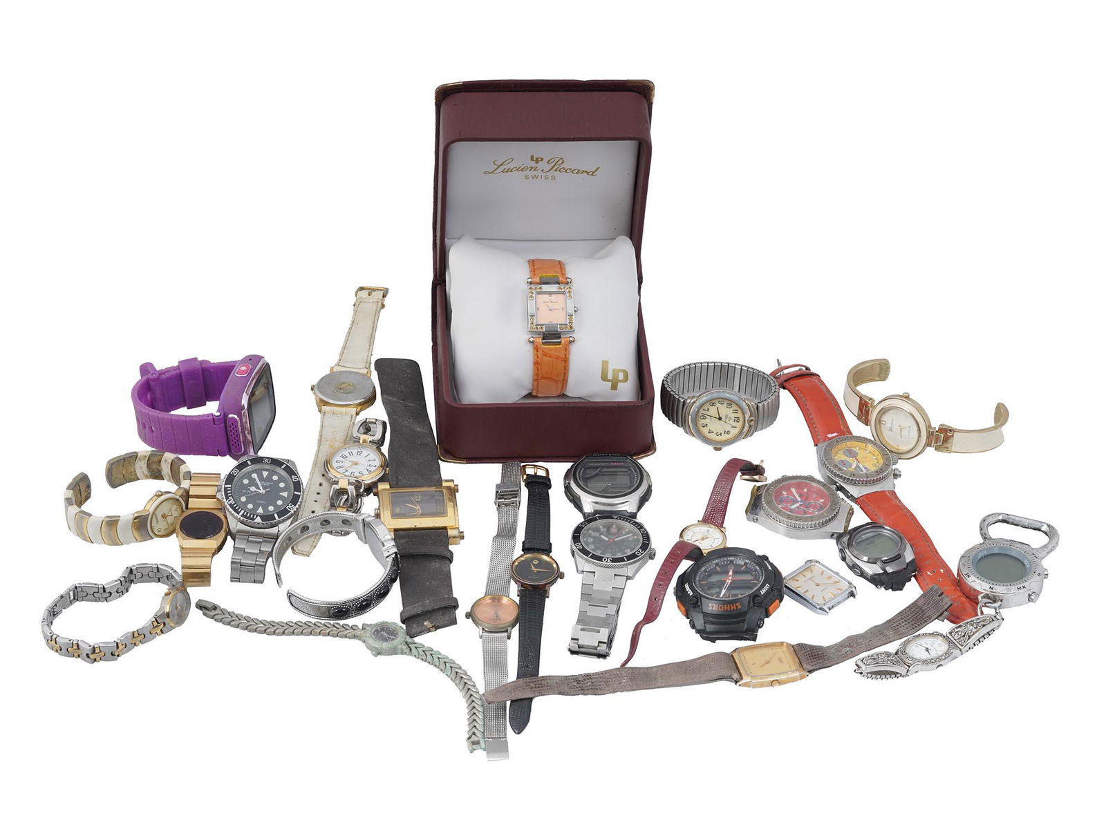 LARGE COLLECTION OF VINTAGE MODERN WRIST WATCHES (1 of 4)