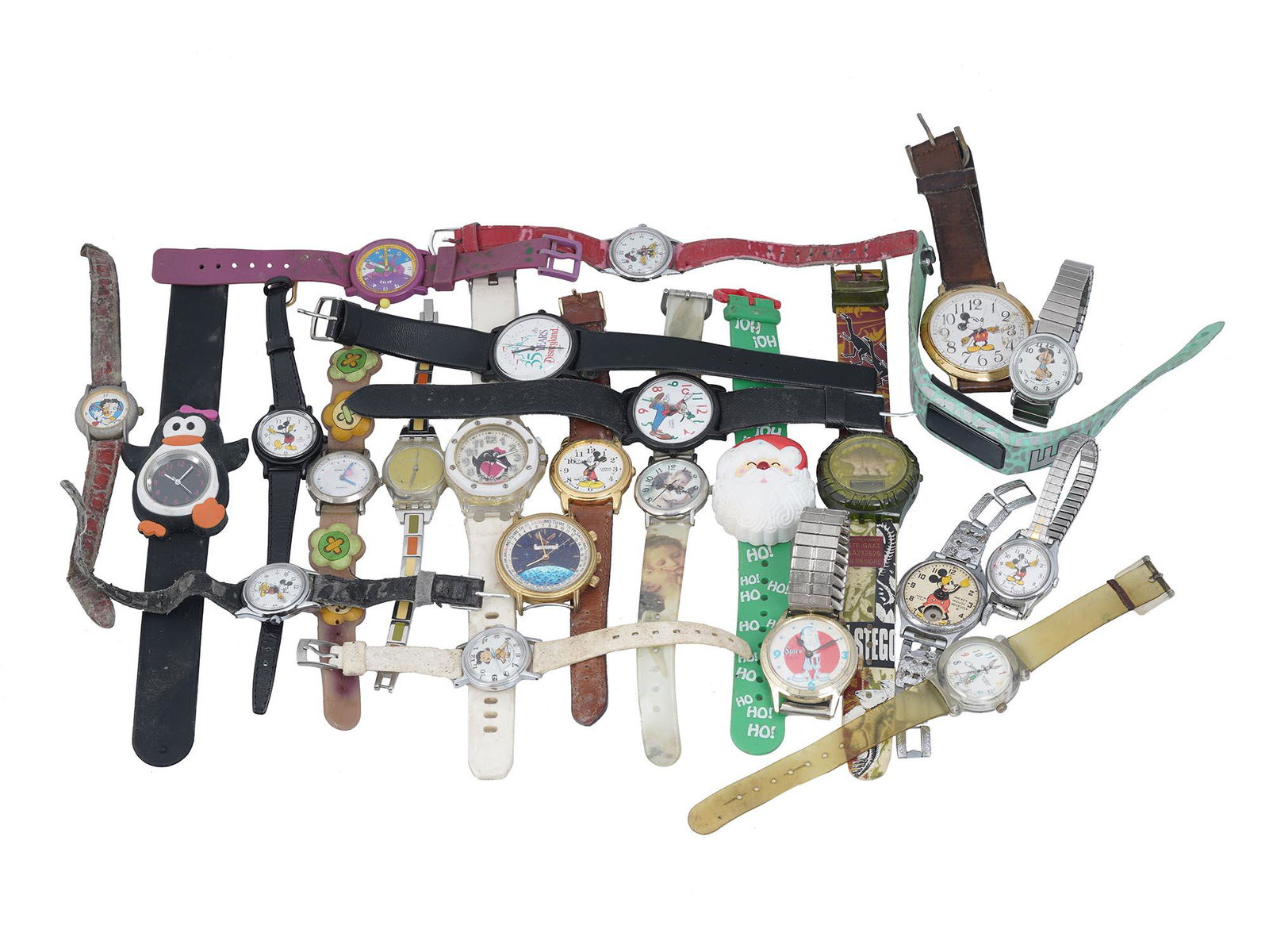 LARGE COLLECTION OF VINTAGE MODERN WRIST WATCHES (1 of 3)