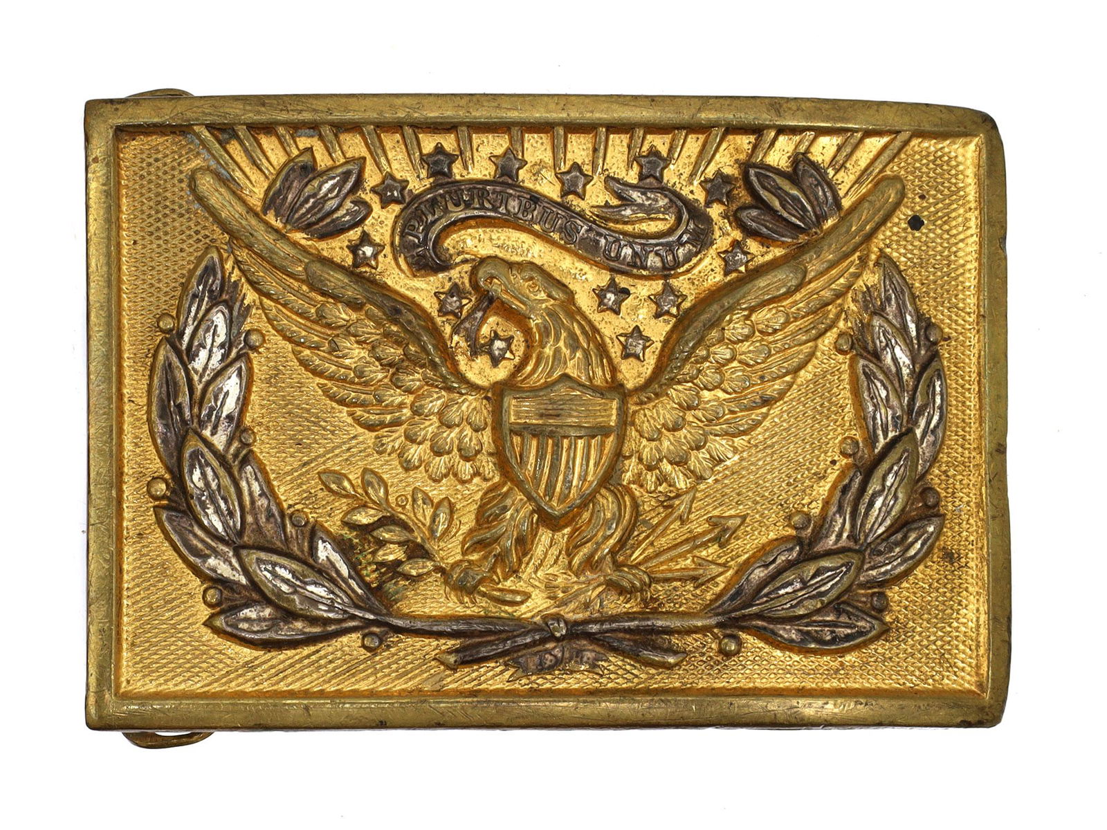 AN AMERICAN CIVIL WAR BELT BUCKLE 19TH C. (1 of 2)