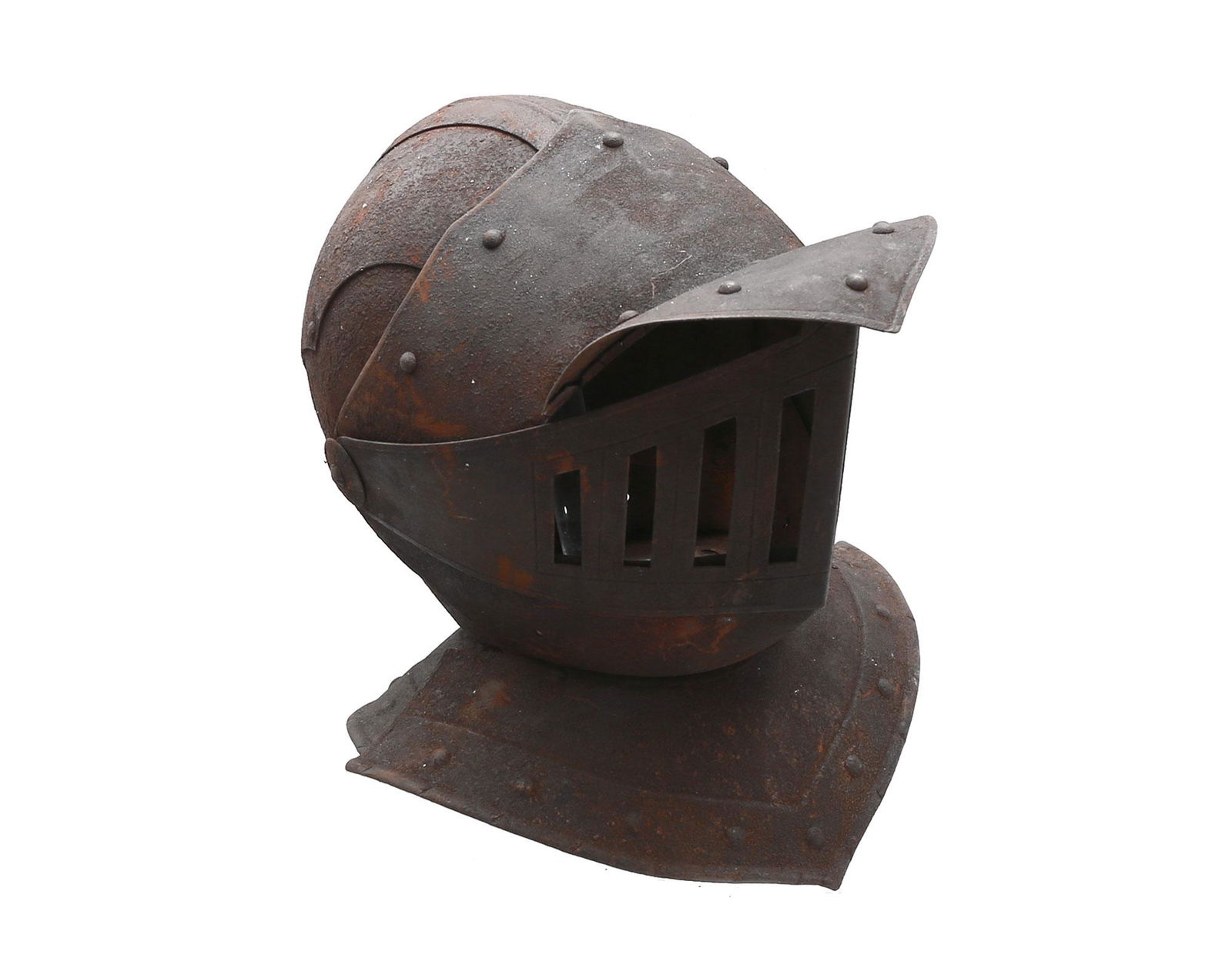A VICTORIAN SAVOYARD STYLE CLOSE CAVALRY HELMET (1 of 5)