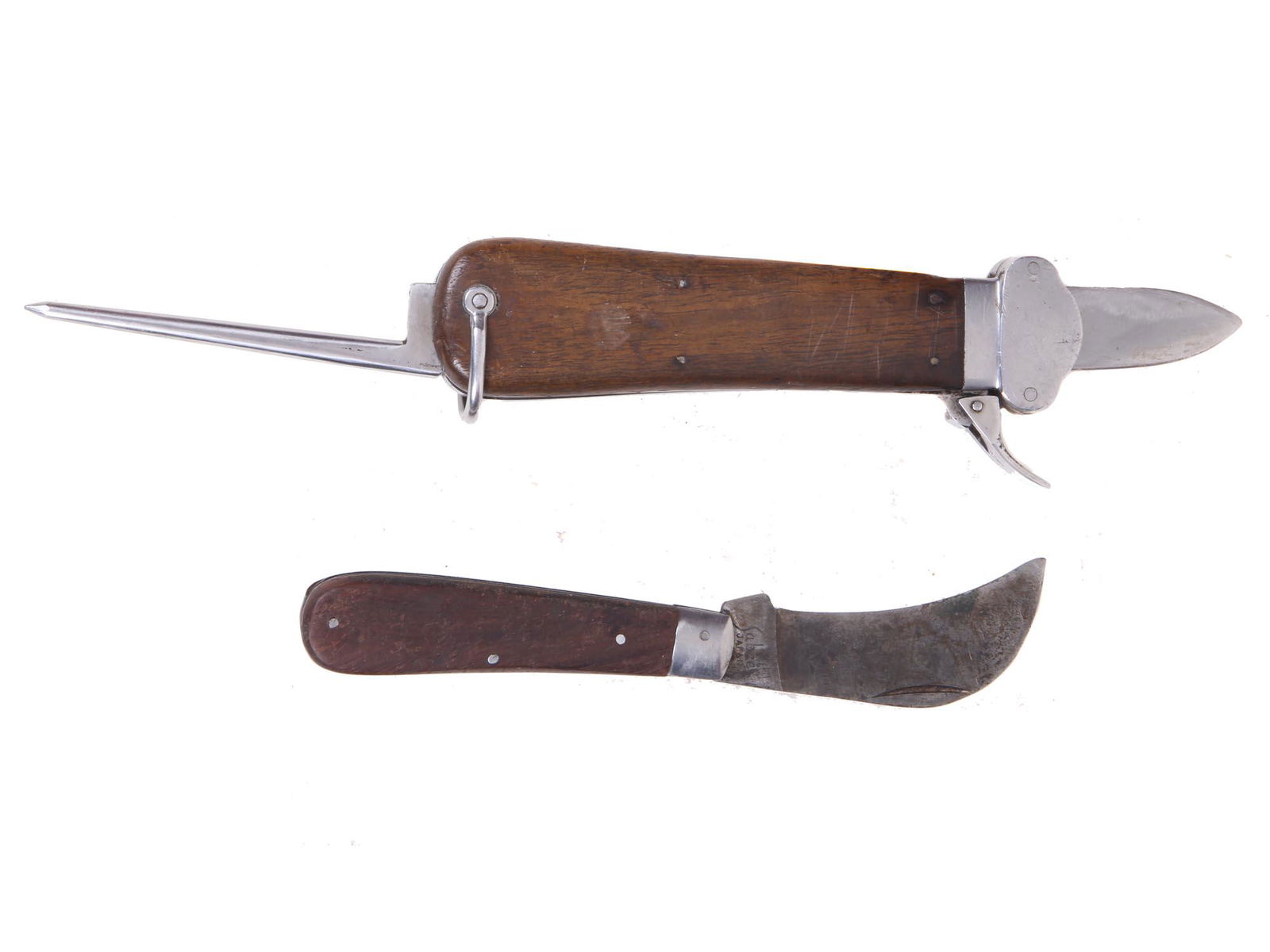 SET WWII GERMAN AND JAPANESE SABRE POCKER KNIVES (1 of 8)