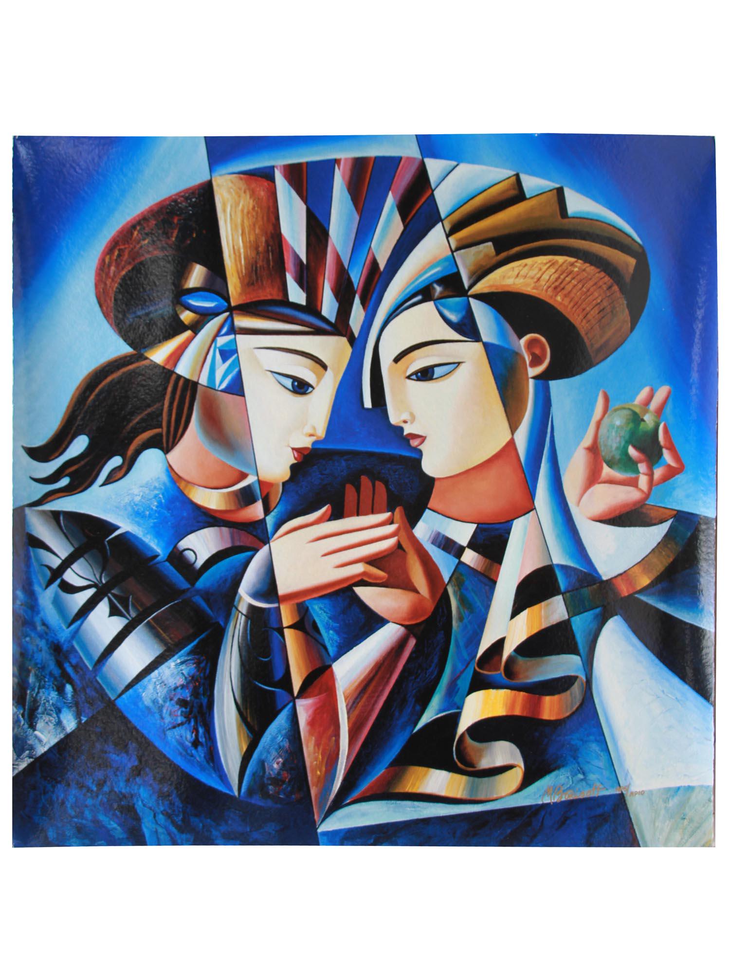 A RUSSIAN GICLEE PRINT SUNLIGHT BY MISHA BORISOFF (1 of 6)