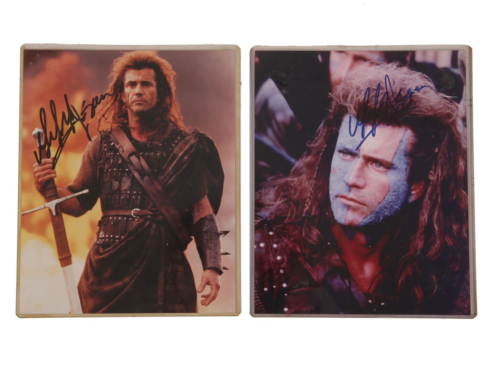 MEL GIBSON SIGNED BRAVEHEART PHOTO POSTERS (1 of 7)
