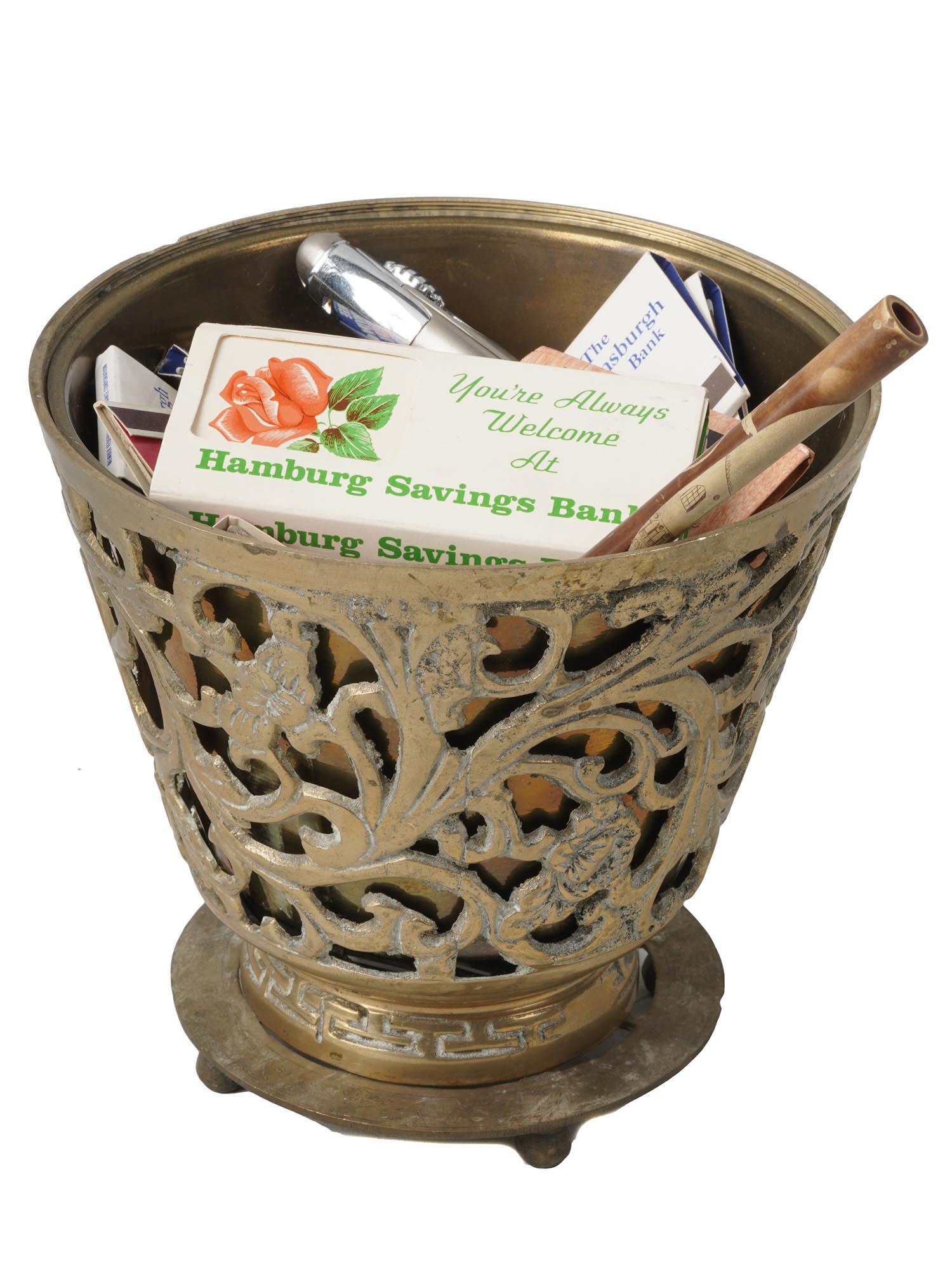 VINTAGE MATCHBOX COLLECTION AND PIERCED VASE (1 of 5)