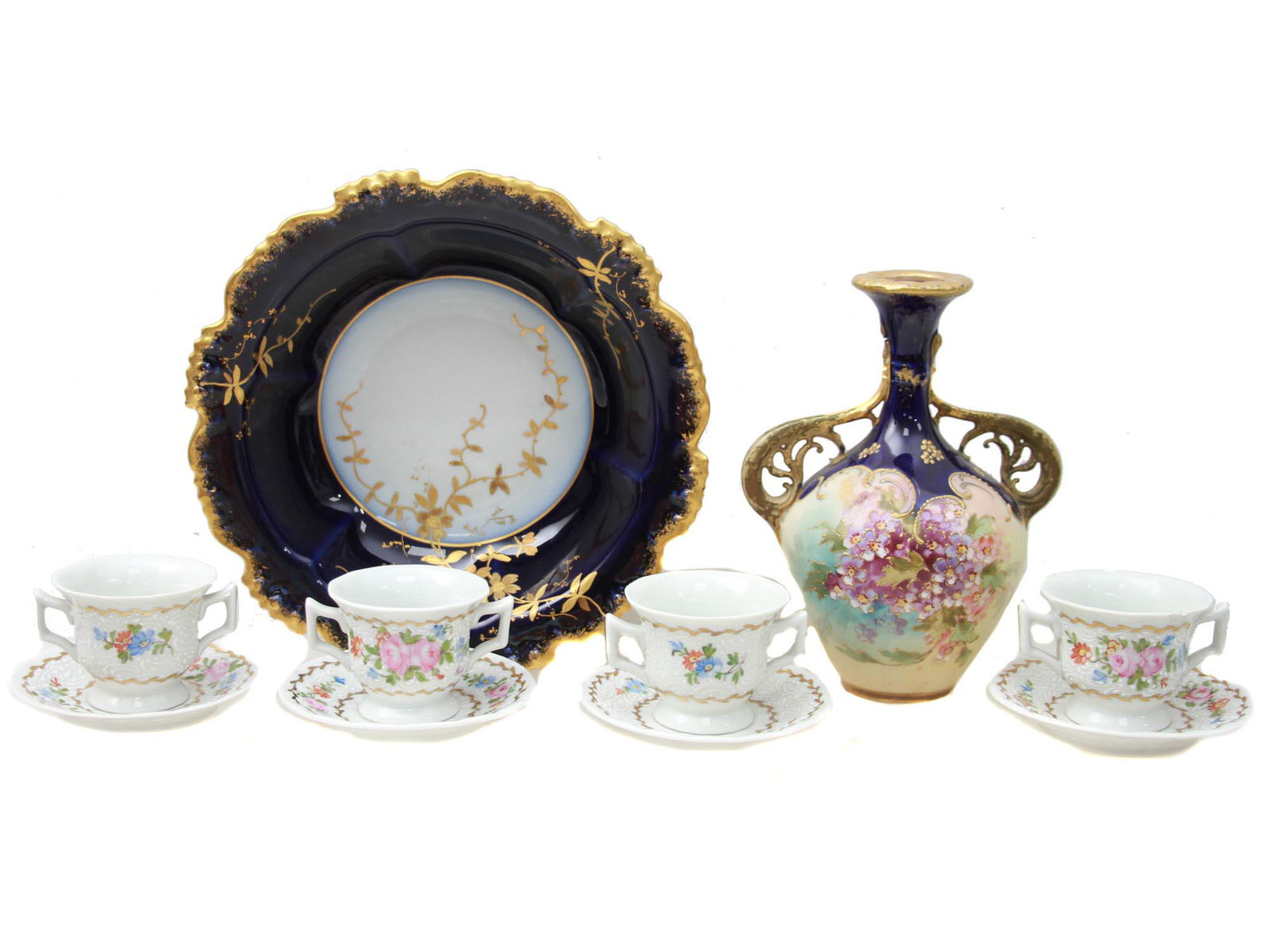 COLLECTION OF VINTAGE FRENCH TABLEWARE PORCELAIN (1 of 12)