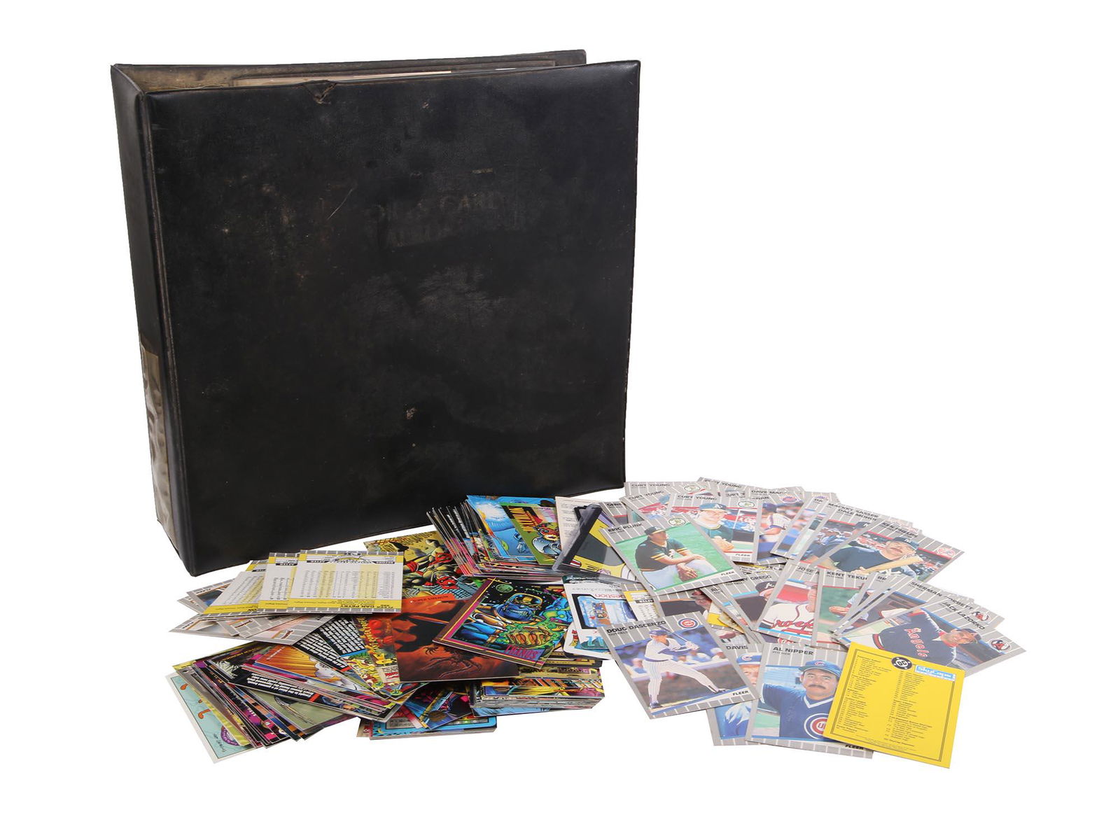 VINTAGE AMERICAN BASEBALL PLAYER AND GAME CARDS (1 of 6)