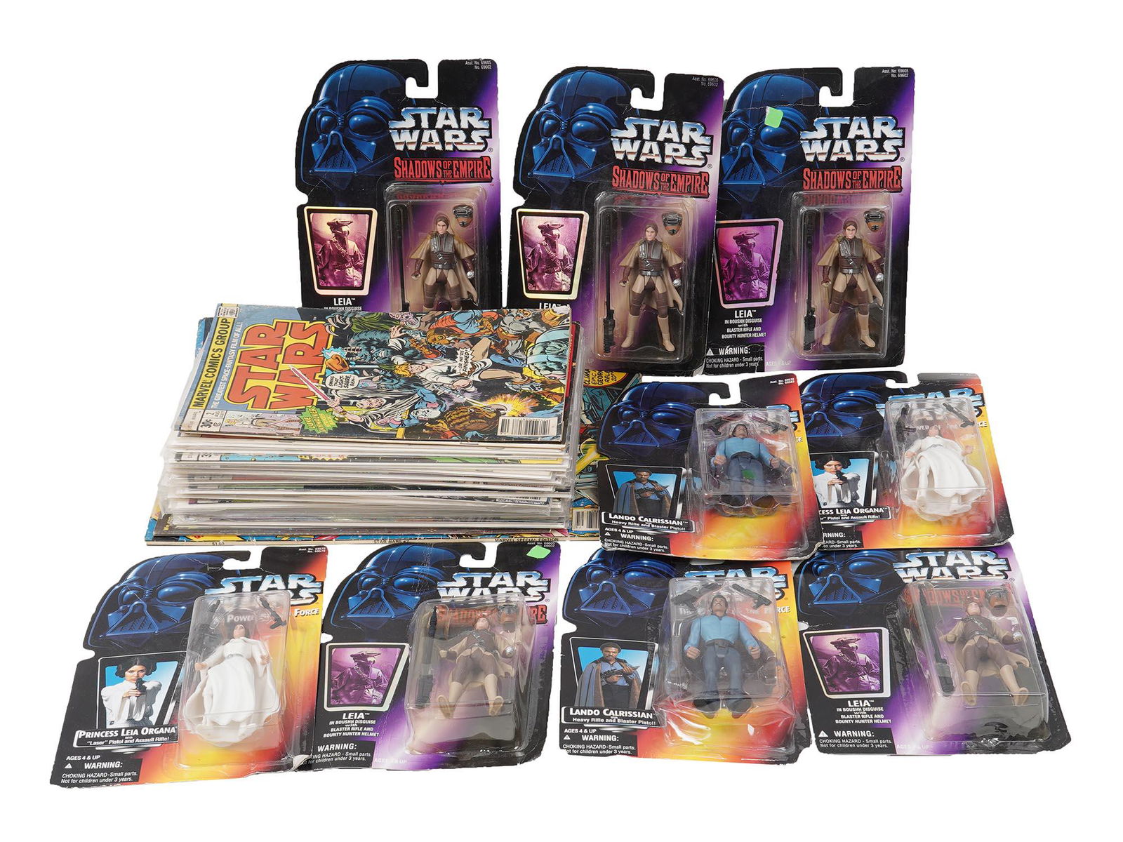 COLLECTION OF STAR WARS TOYS AND COMICS MAGAZINES (1 of 5)