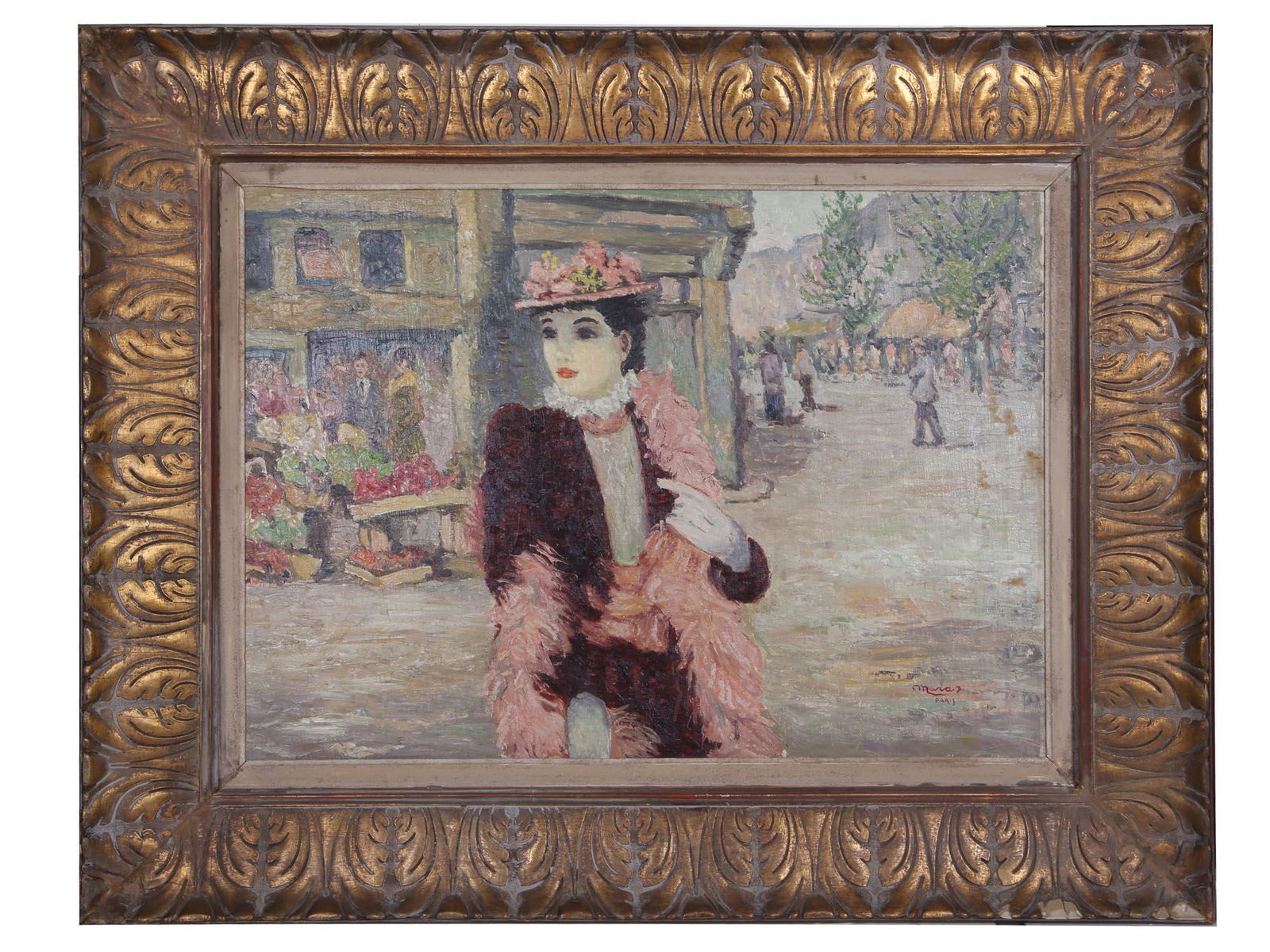 ATTR TO JEAN MARAIS FRENCH SCHOOL OIL PAINTING (1 of 5)