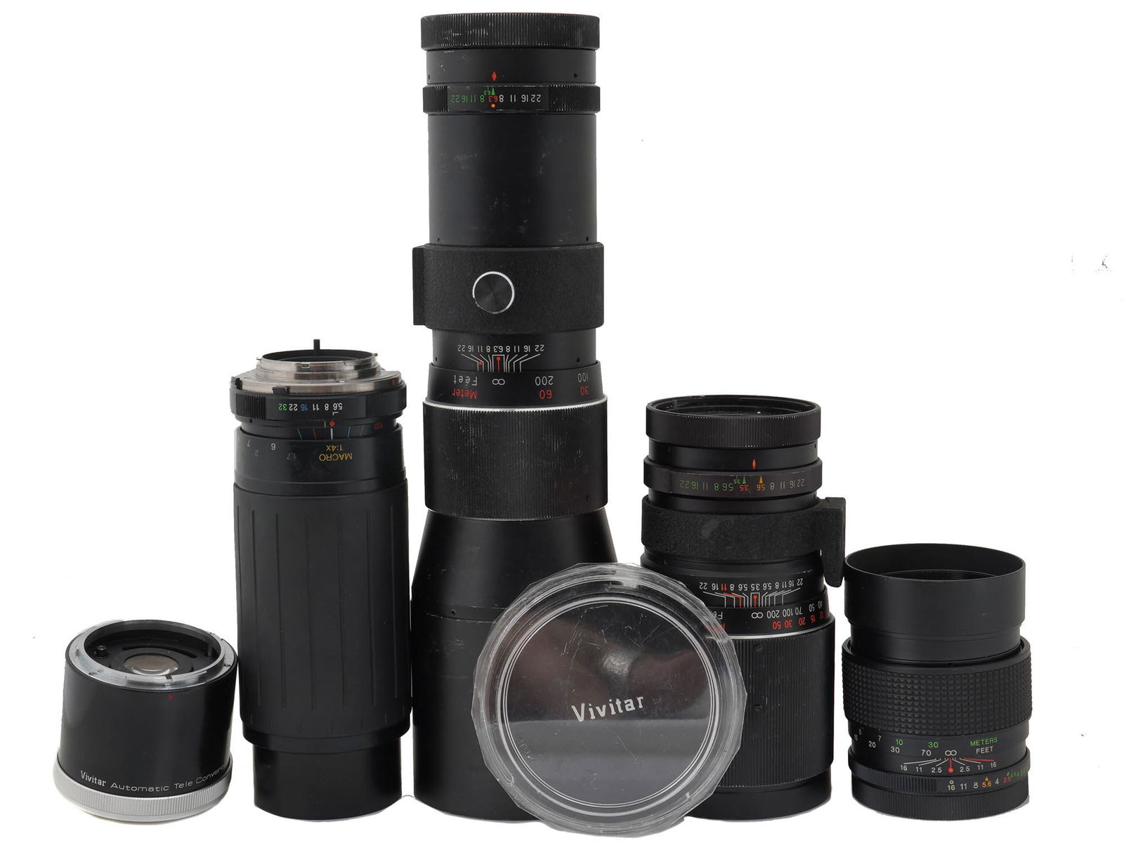 COLLECTION OF PHOTOGRAPHY AMERICAN VIVITAR LENSES (1 of 8)