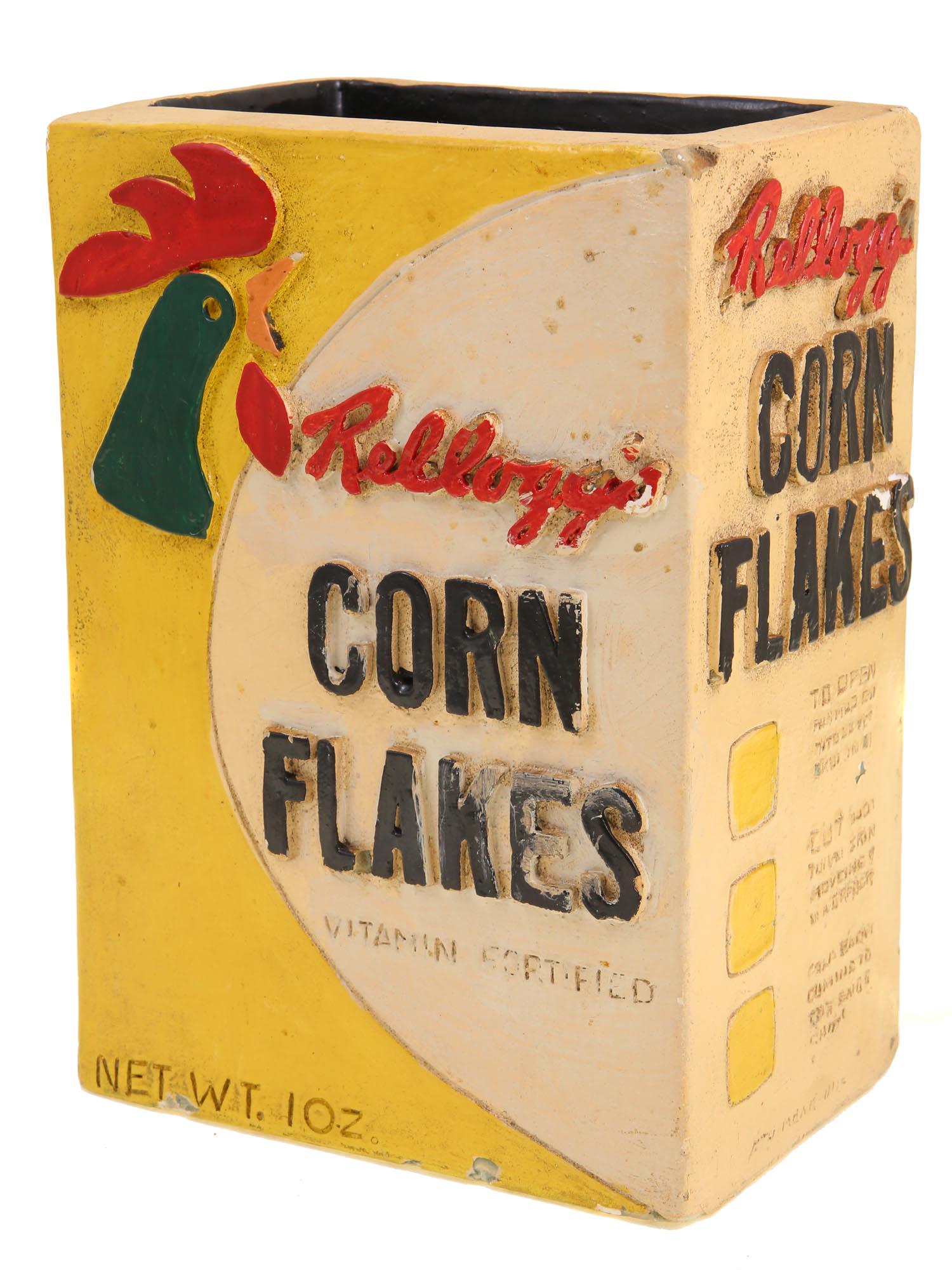 VINTAGE KELLOGG'S CORN FLAKES ADVERTISING DISPLAY (1 of 9)