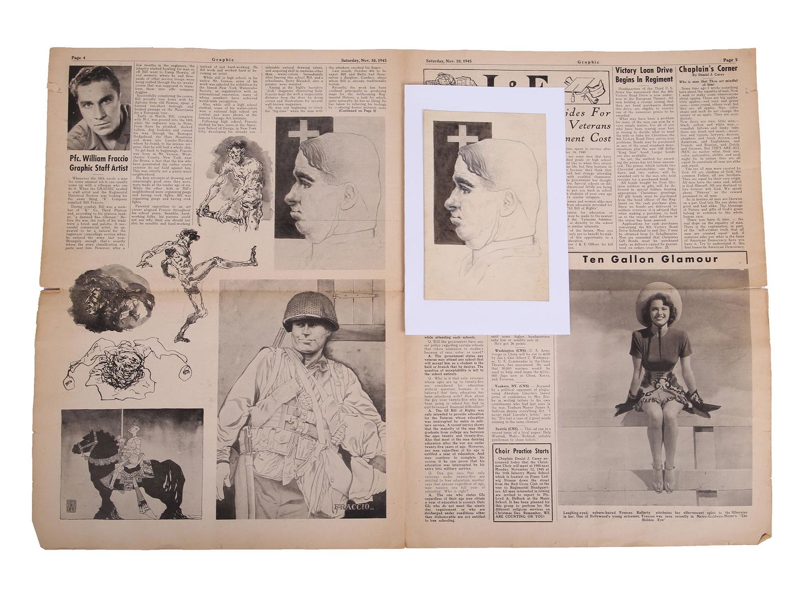 AMERICAN PAINTING SKETCH BY BILL FRACCIO ARTICLE (1 of 8)