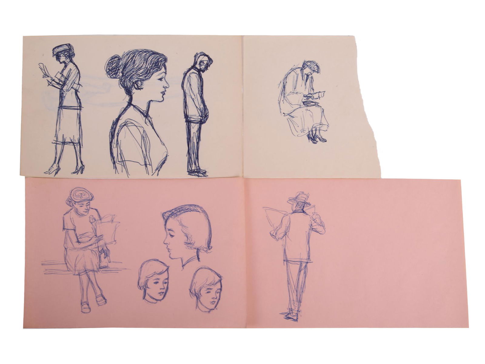 AMERICAN INK PAINTINGS SKETCHES BY BILL FRACCIO (1 of 6)