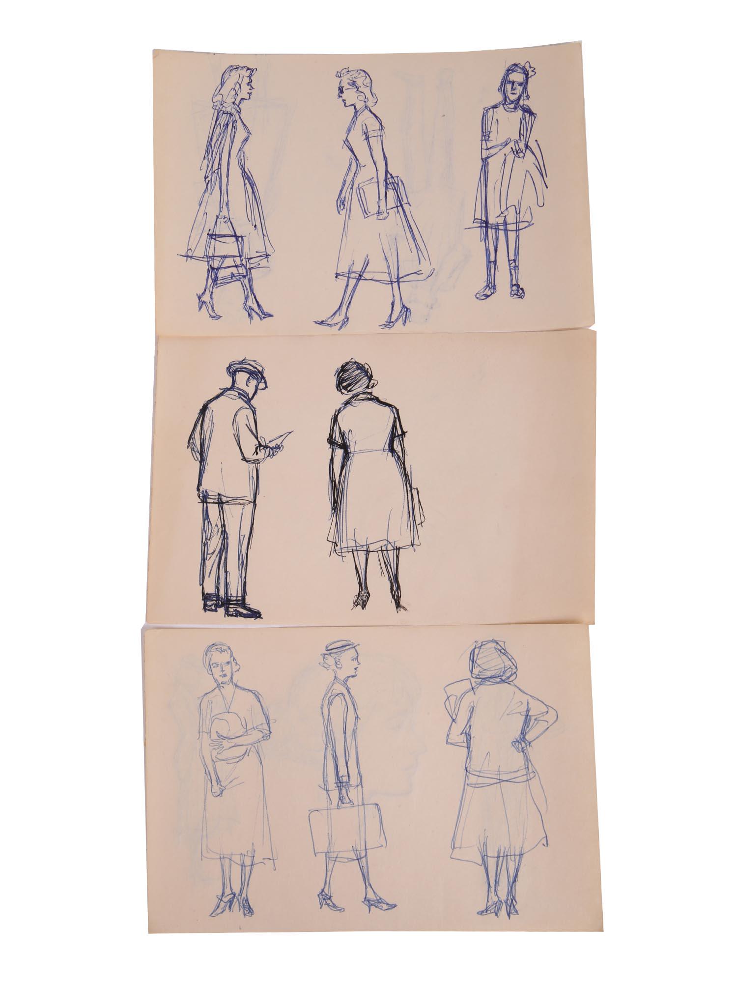 AMERICAN INK PAINTINGS SKETCHES BY BILL FRACCIO (1 of 5)