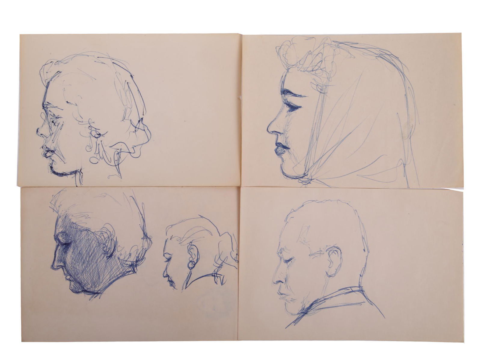 AMERICAN INK PAINTINGS SKETCHES BY BILL FRACCIO (1 of 6)