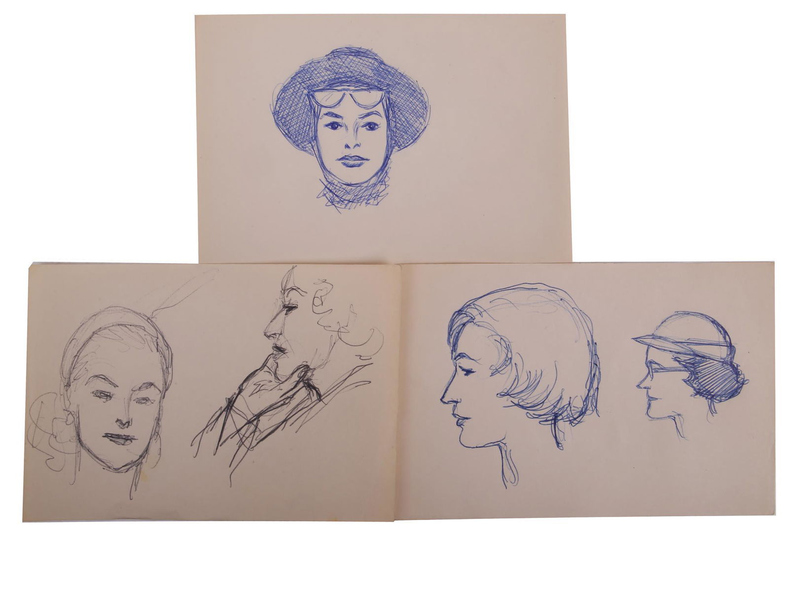 AMERICAN INK PAINTINGS SKETCHES BY BILL FRACCIO (1 of 5)