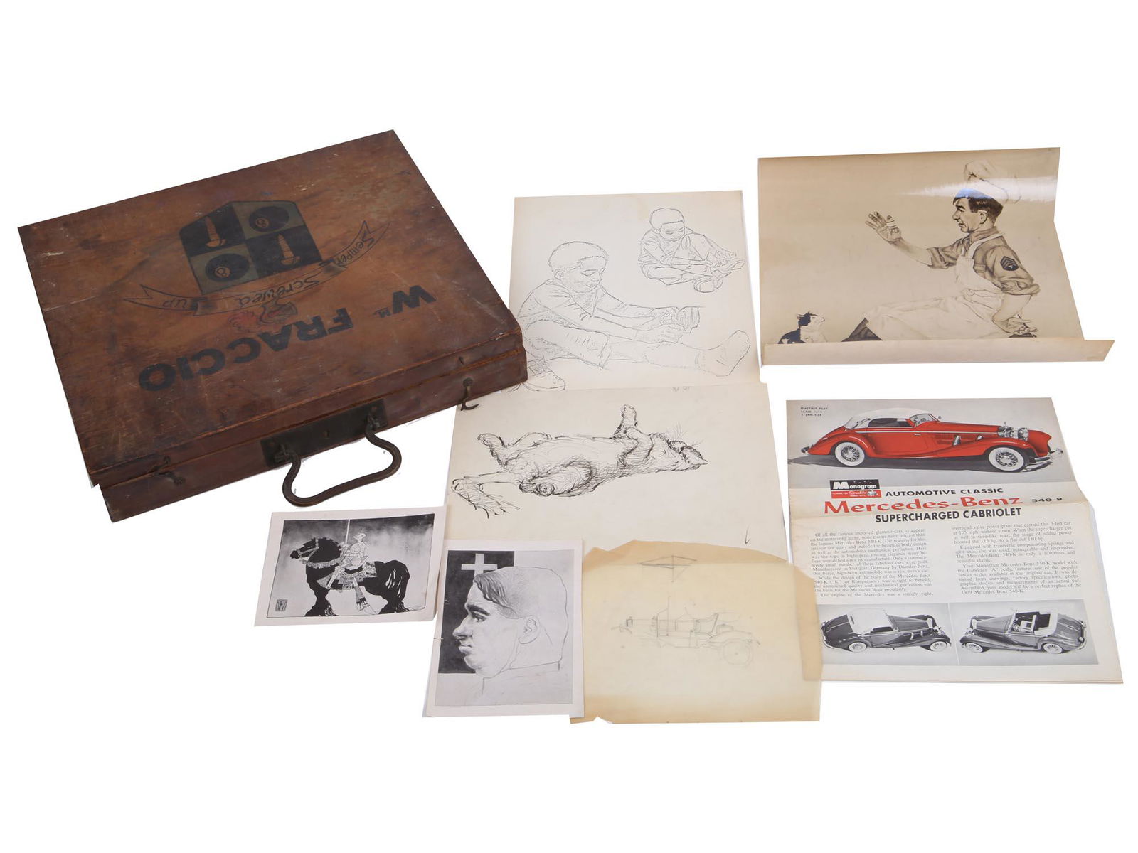 UNIQUE COLLECTION ITEMS BELONGING TO BILL FRACCIO (1 of 11)