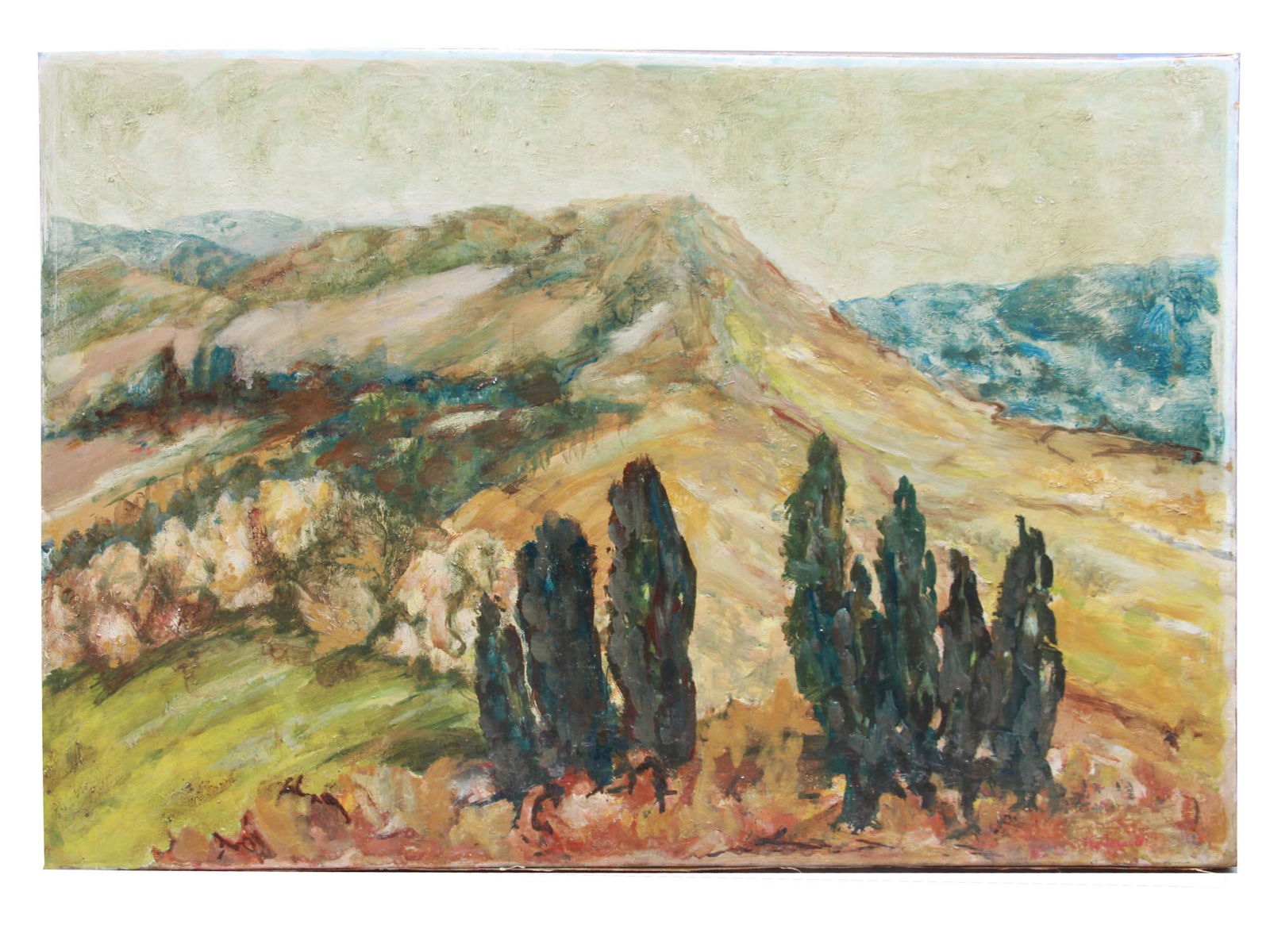 A RENE SEYSSAUD FRENCH IMPRESSIONIST OIL PAINTING (1 of 7)