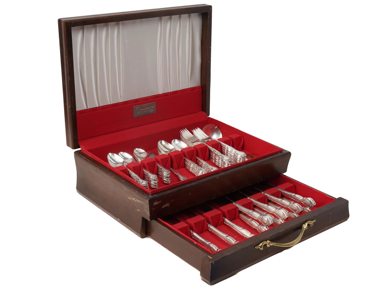 VINTAGE COMMUNITY THE FINEST SILVER PLATED SET (1 of 9)