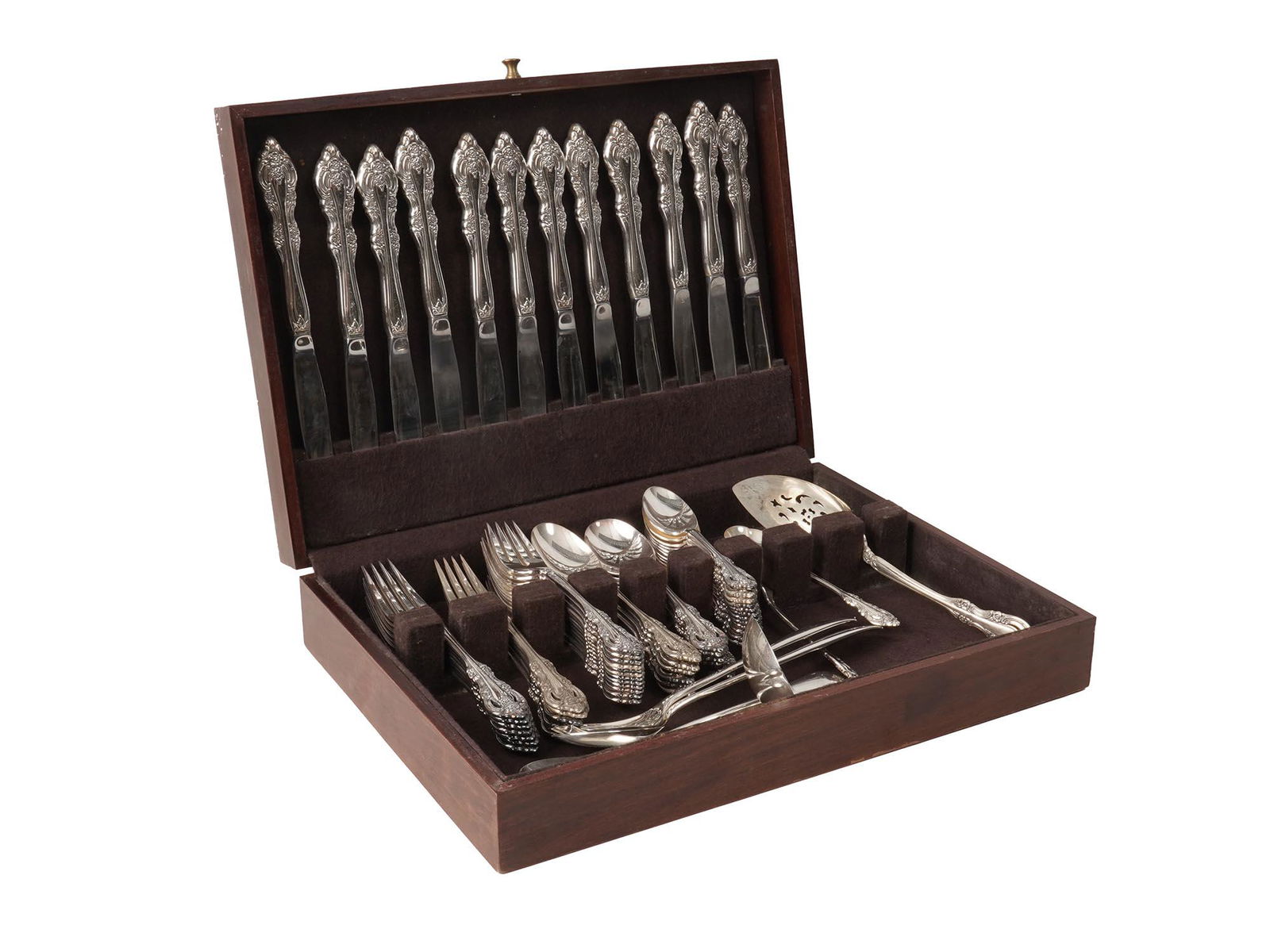 VINTAGE COMMUNITY MODERN BAROQUE SILVERWARE SET (1 of 9)