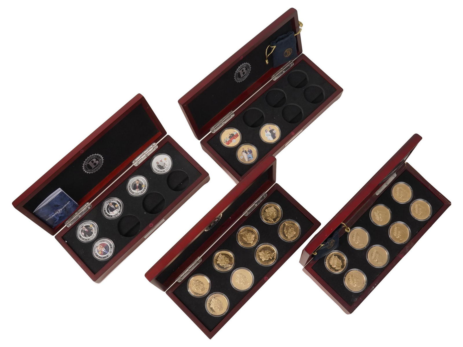 SILVER OBAMA GOLD ELIZABETH COIN COLLECTIONS (1 of 7)