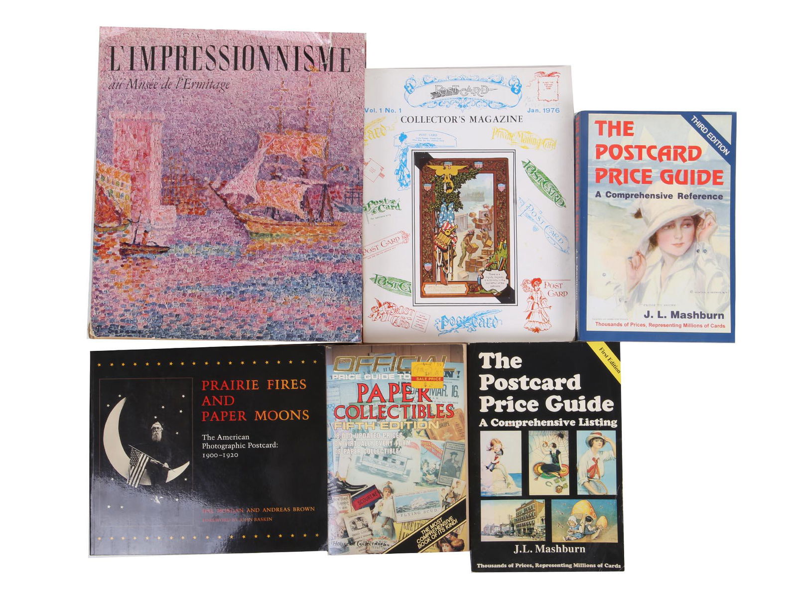 VINTAGE POSTCARD PRICE GUIDE BOOK COLLECTION (1 of 13)