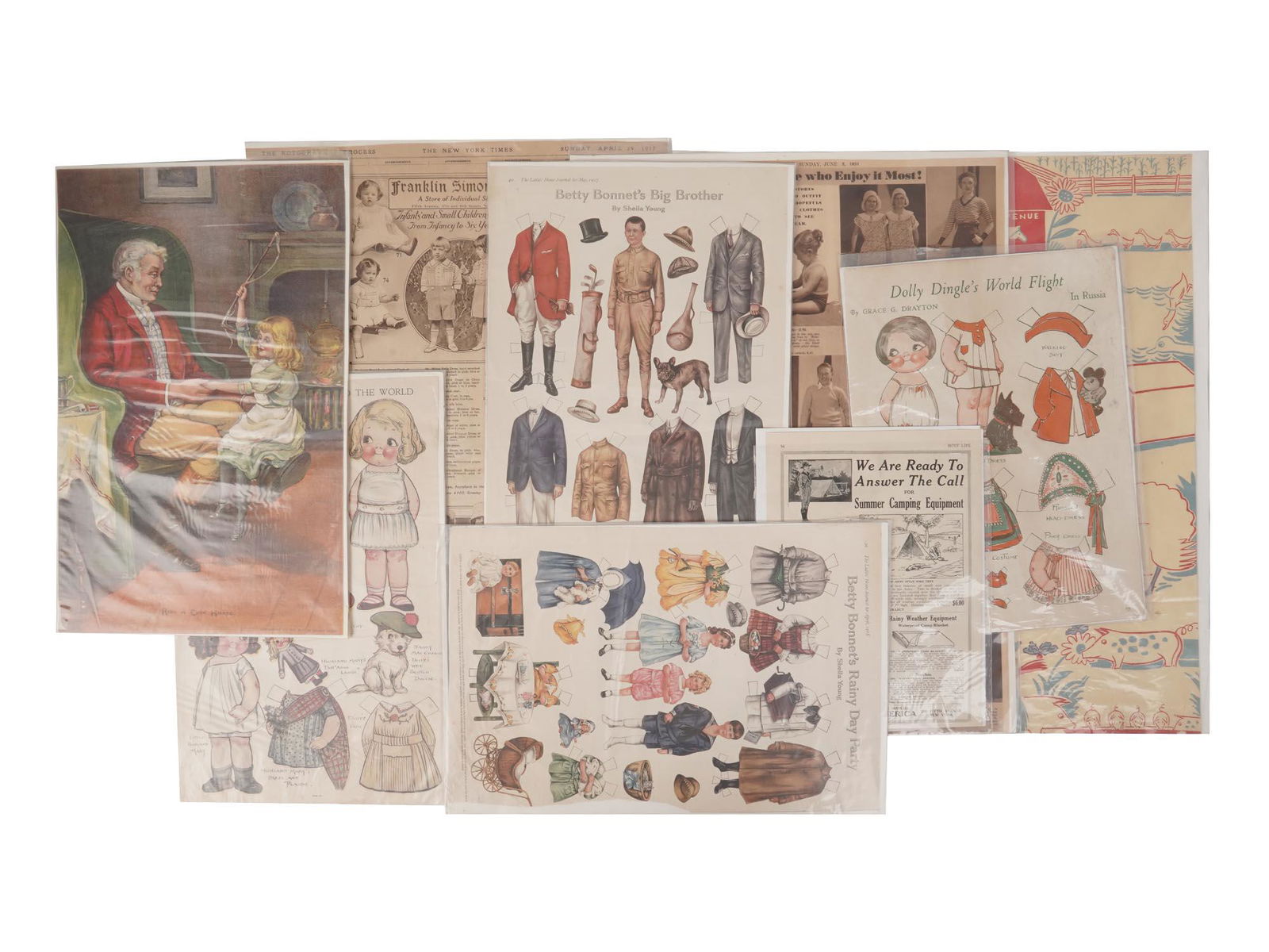 VINTAGE AND ANTIQUE CHILDREN RELATED PUBLICATIONS (1 of 5)