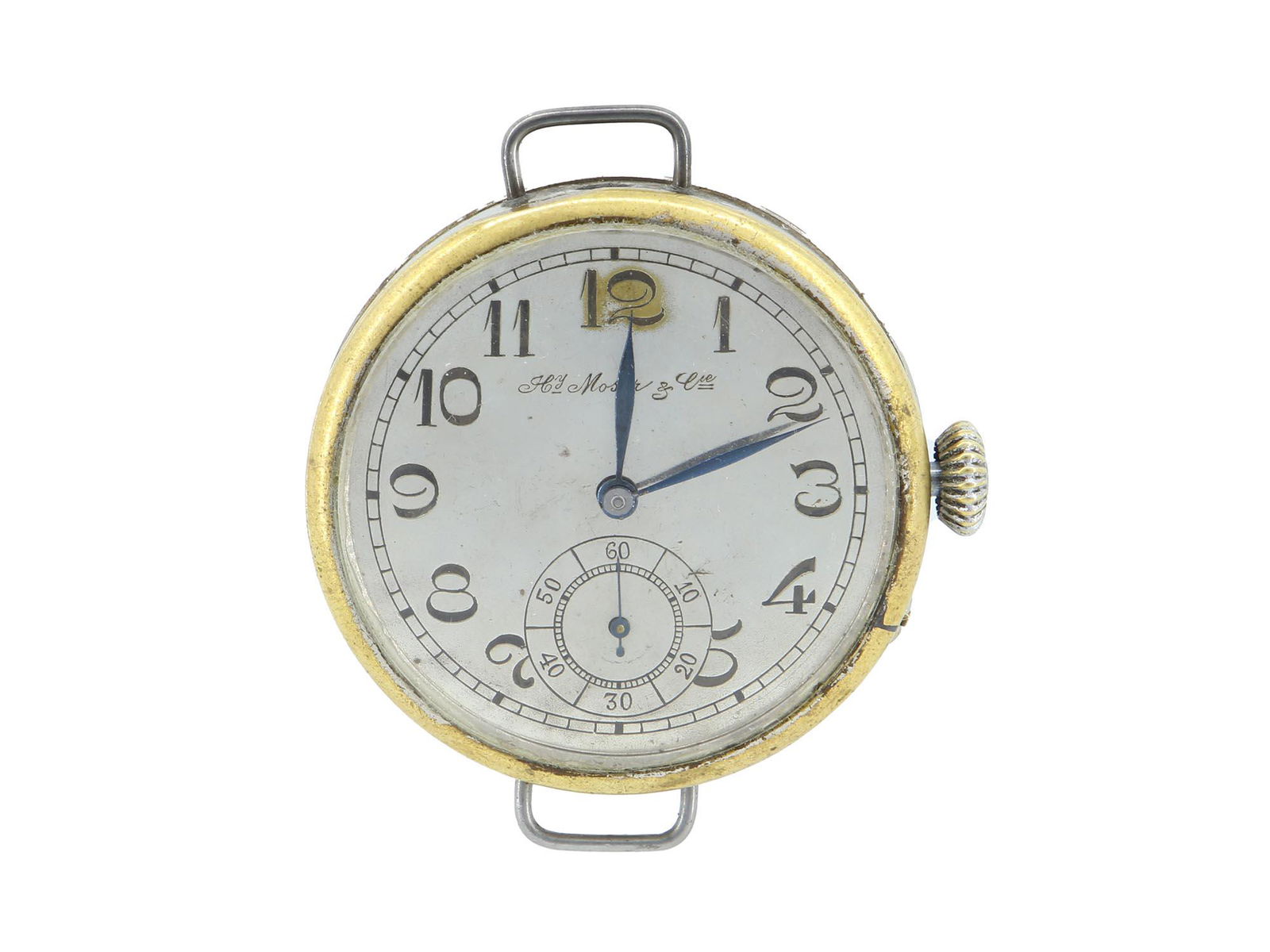 ANTIQUE SWISS HENRY MOSER WRIST WATCHE (1 of 4)