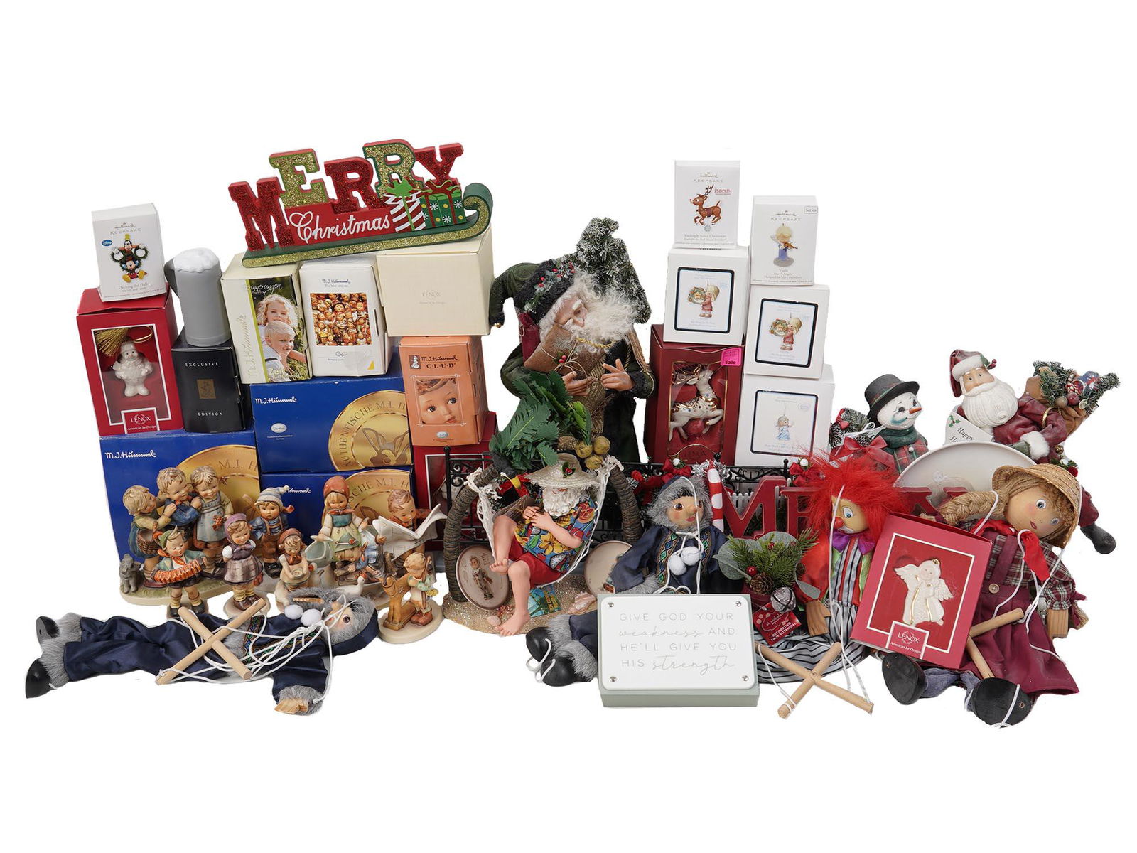 COLLECTION OF PORCELAIN FIGURINES HOLIDAY GIFTS (1 of 6)