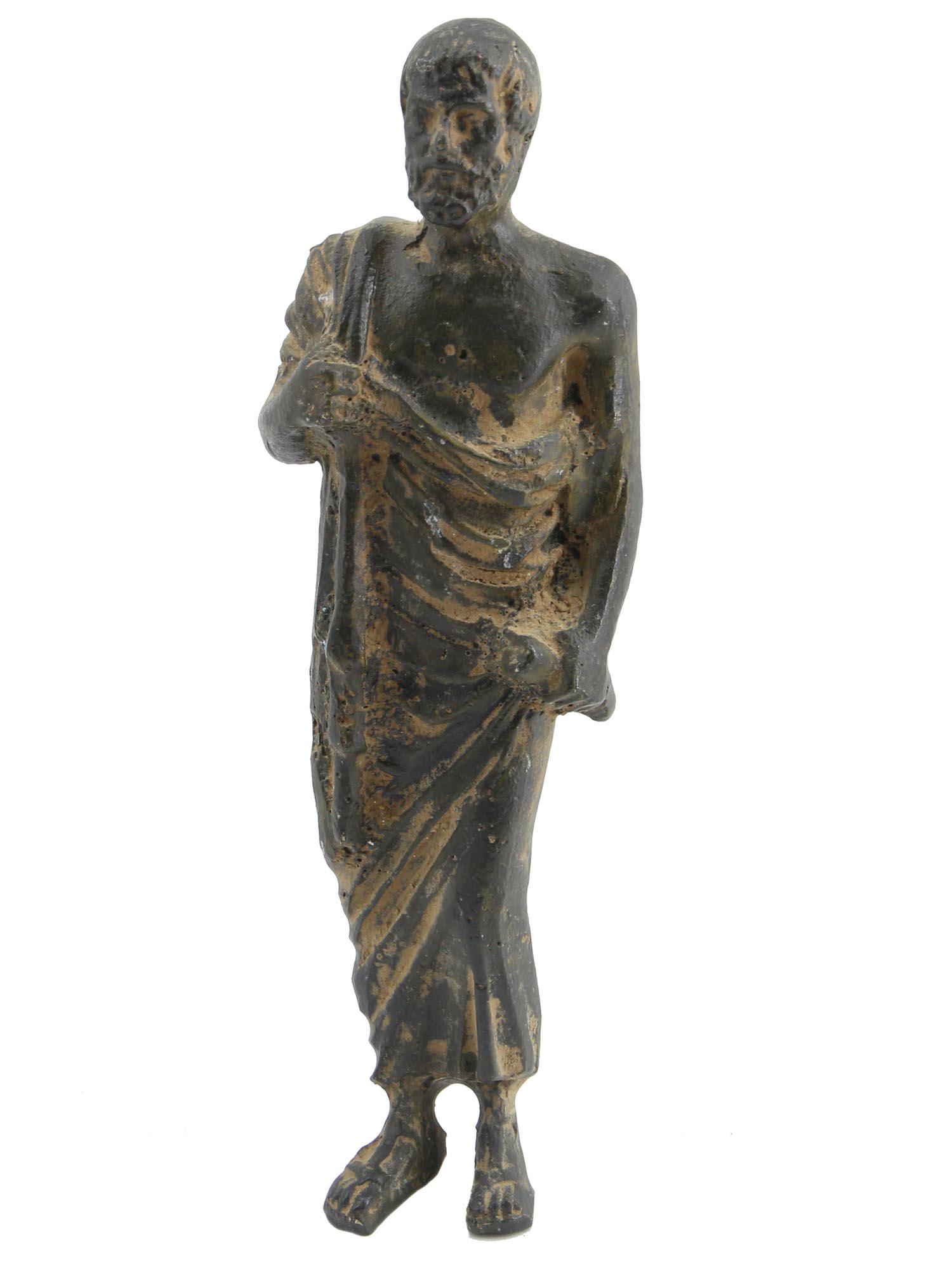 ANTIQUE BRONZE STATUE OF ROMAN EMPEROR SEPTIMIUS (1 of 7)