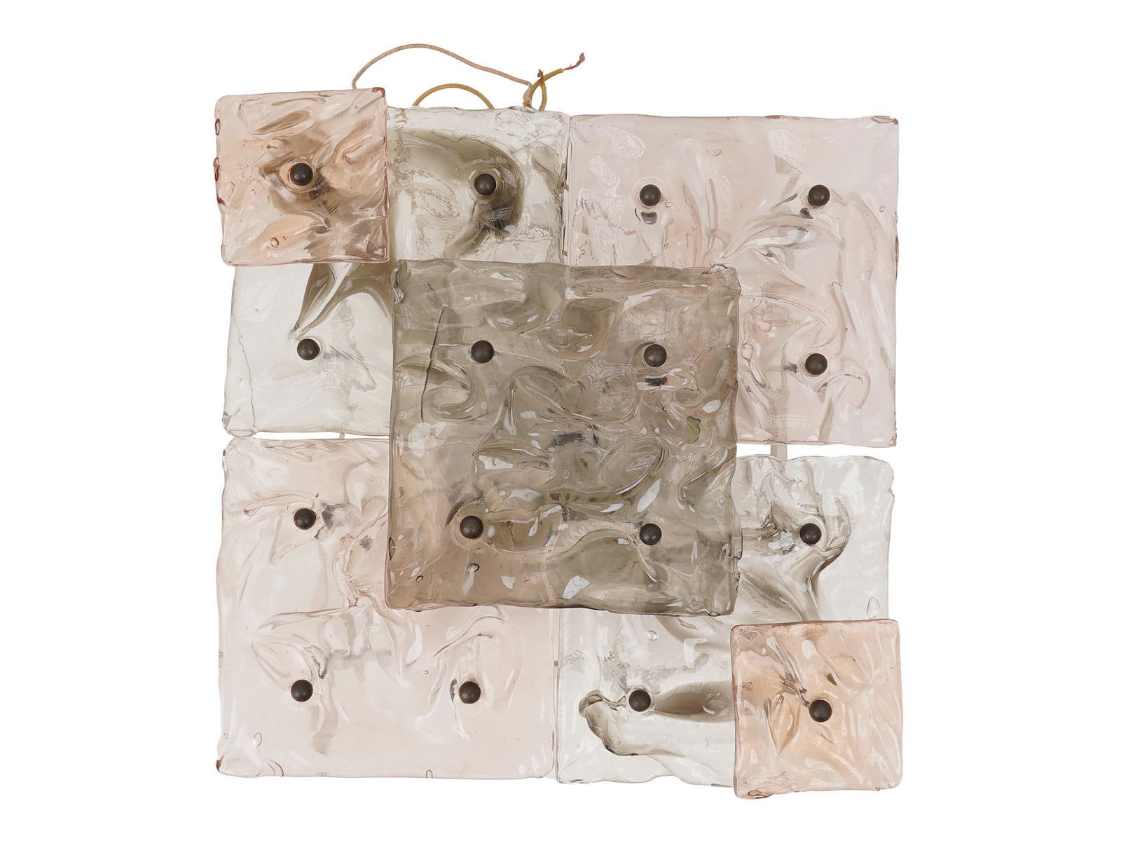 A VINTAGE VENINI MURANO CHEERIO WALL LIGHT (1 of 4)