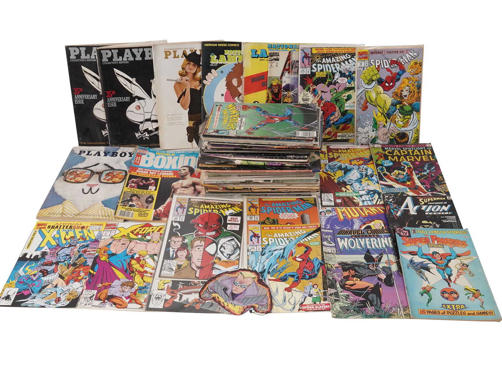 COLLECTIBLE DC COMICS AND MARVEL MAGAZINE ISSUES (1 of 7)