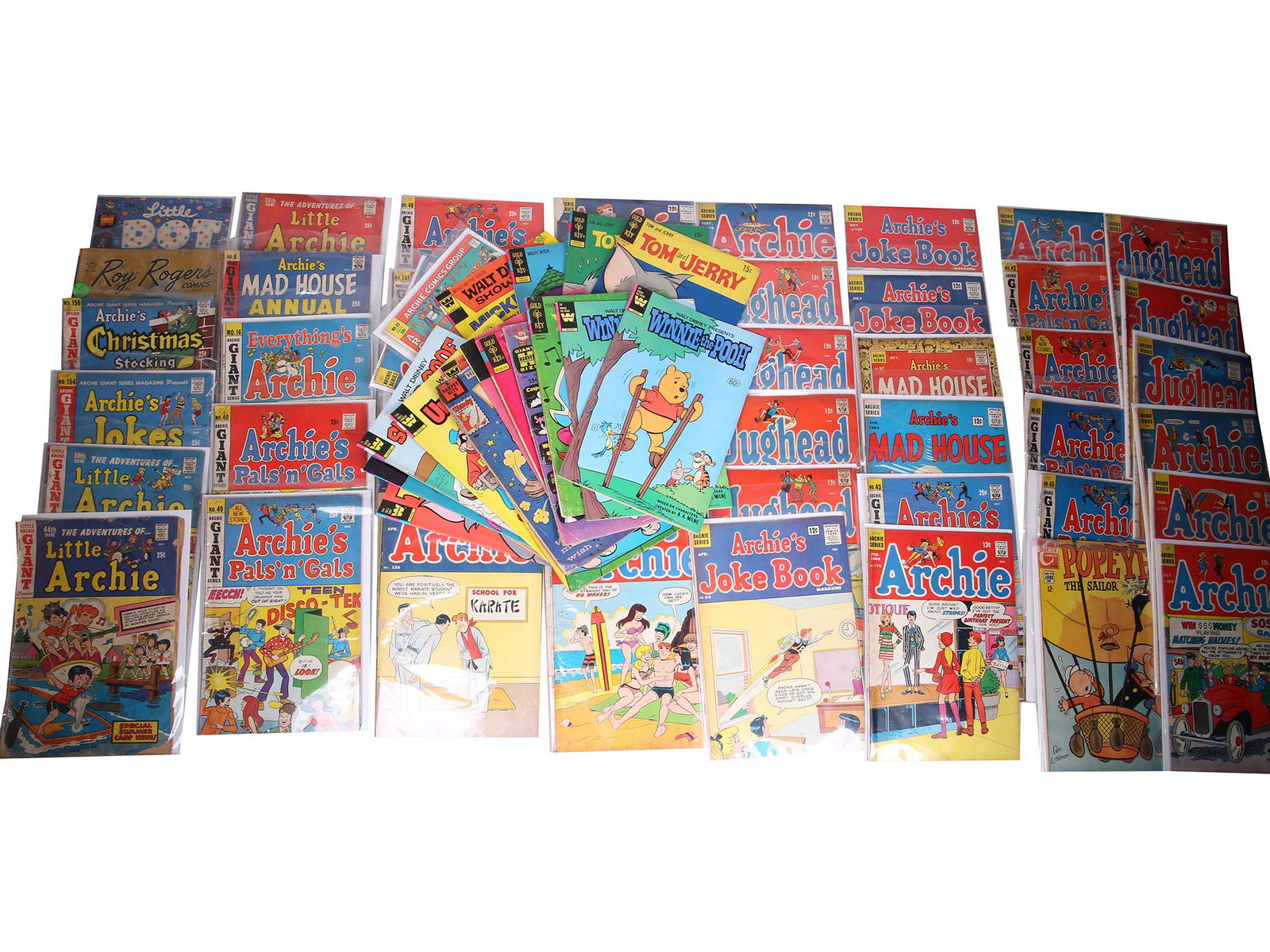 LARGE COLLECTION VINTAGE CARTOON COMICS MAGAZINES (1 of 7)