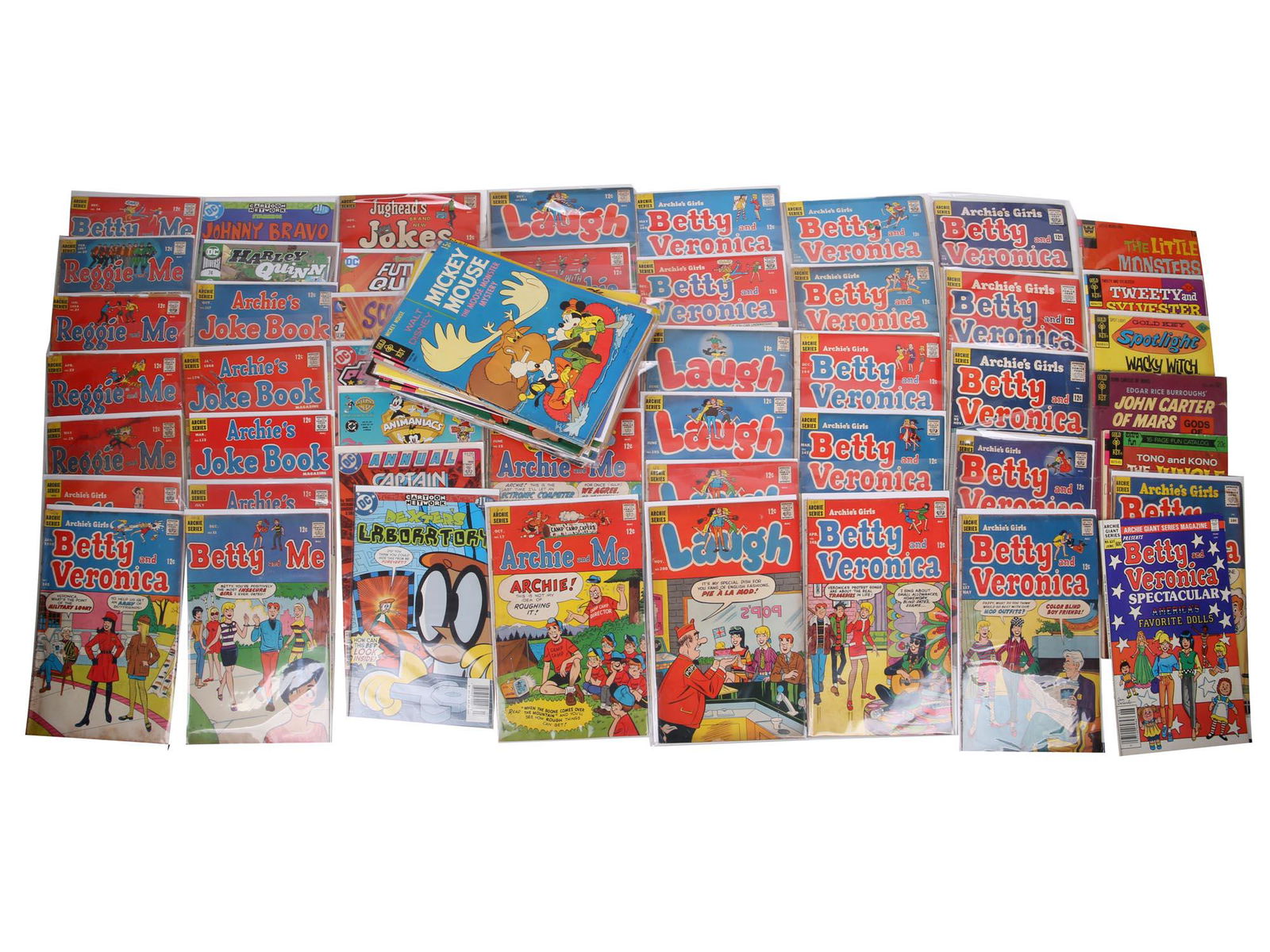 LARGE COLLECTION VINTAGE CARTOON COMICS MAGAZINES (1 of 11)