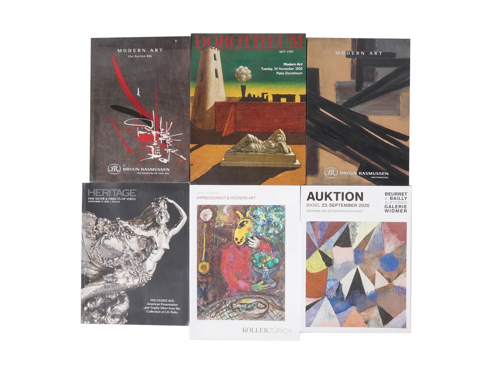COLLECTION OF ART AUCTION CATALOGS AND BOOKS (1 of 8)