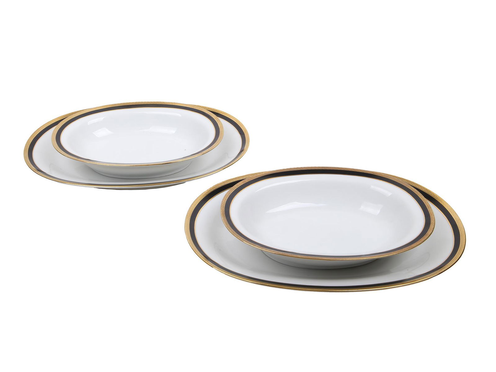 4 RICHARD GINORI ITALY PORCELAIN PIECES PALERMO (1 of 5)