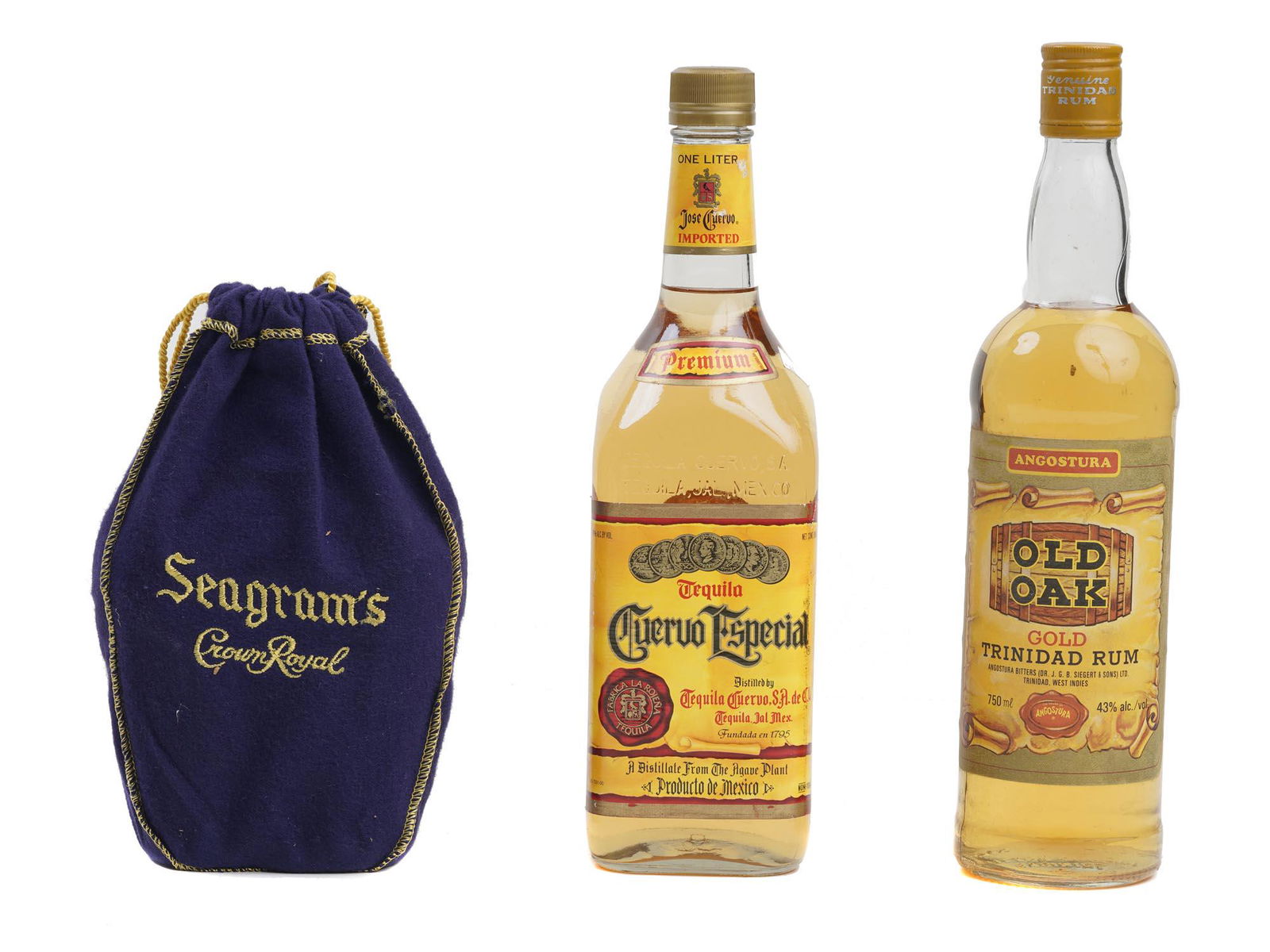 THREE VINTAGE SEALED BOTTLES (1 of 6)