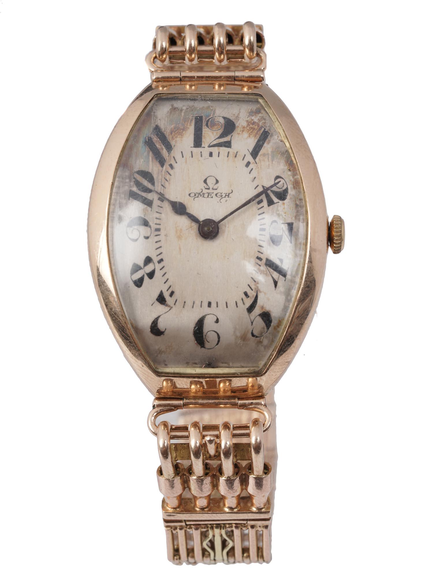 VINTAGE GOLD OMEGA WATCH MADE FOR RUSSIAN MARKETS (1 of 7)